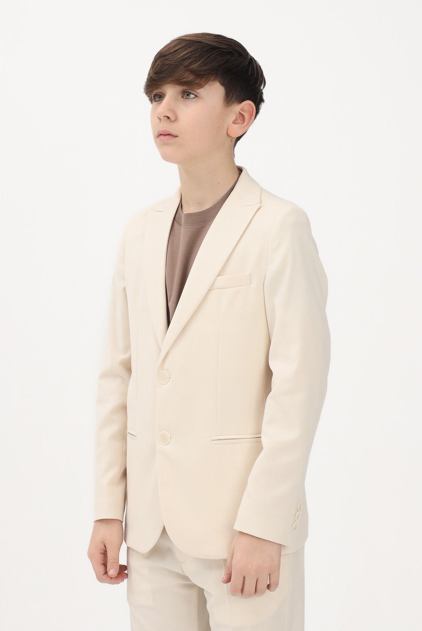 I'M BRIAN Giacca panna da bambino GIA3658J PA I'M BRIAN