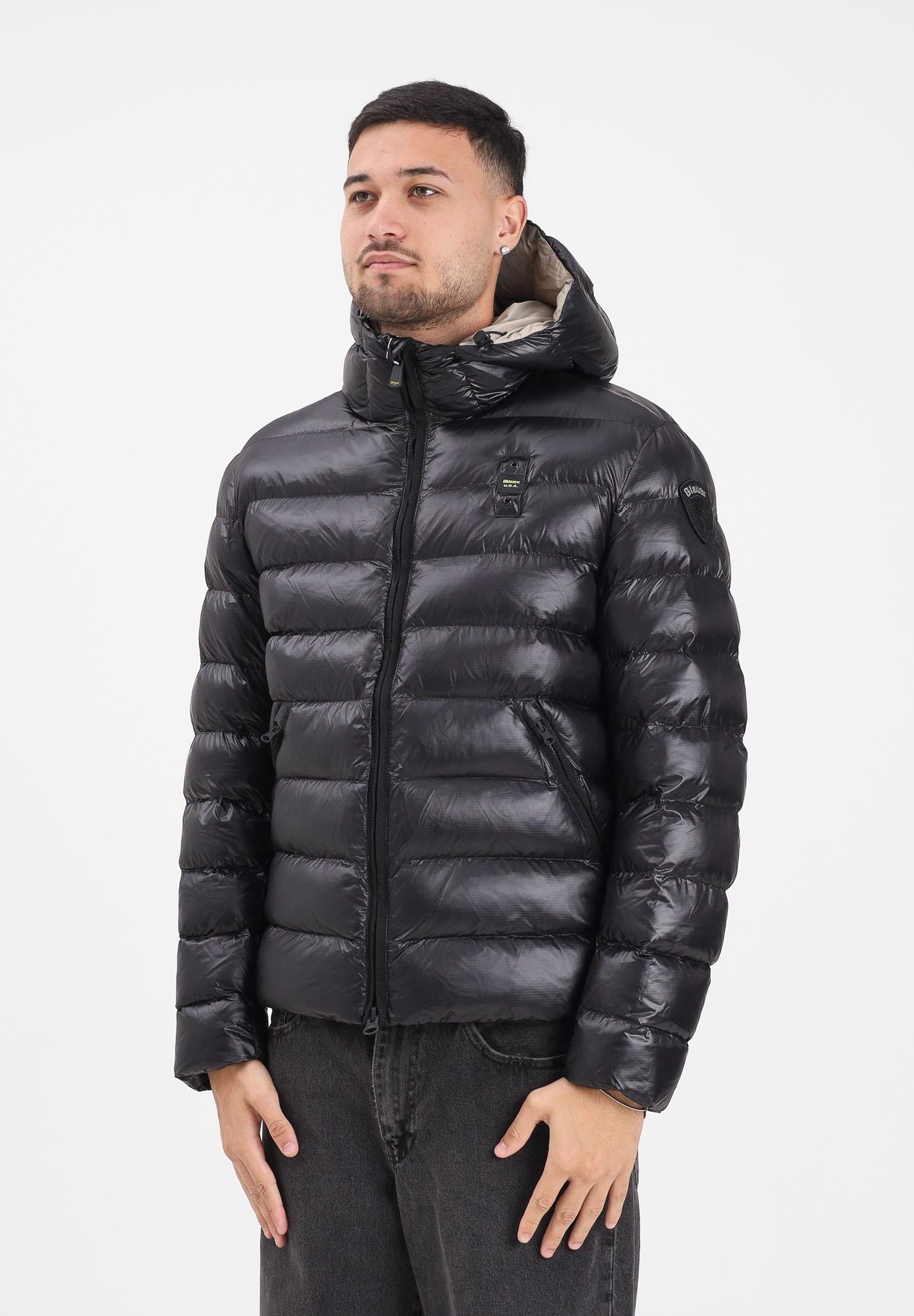 BLAUER Piumino ADAMS nero da uomo 25WBLUC02079-005958 999EI BLAUER