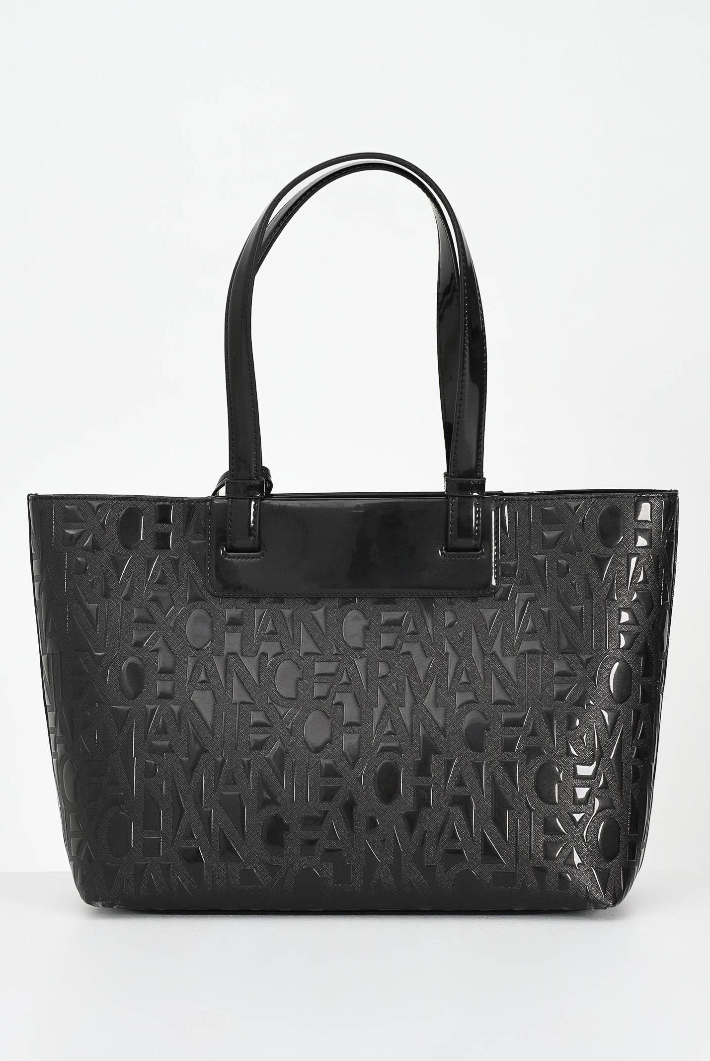 ARMANI EXCHANGE Shopper nera da donna con logo XW001481AF17290 UC001 ARMANI EXCHANGE