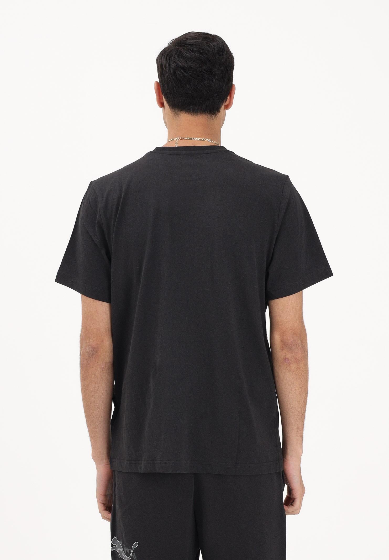 PUMA T-shirt a manica corta Camo nera da uomo 692034 01 PUMA