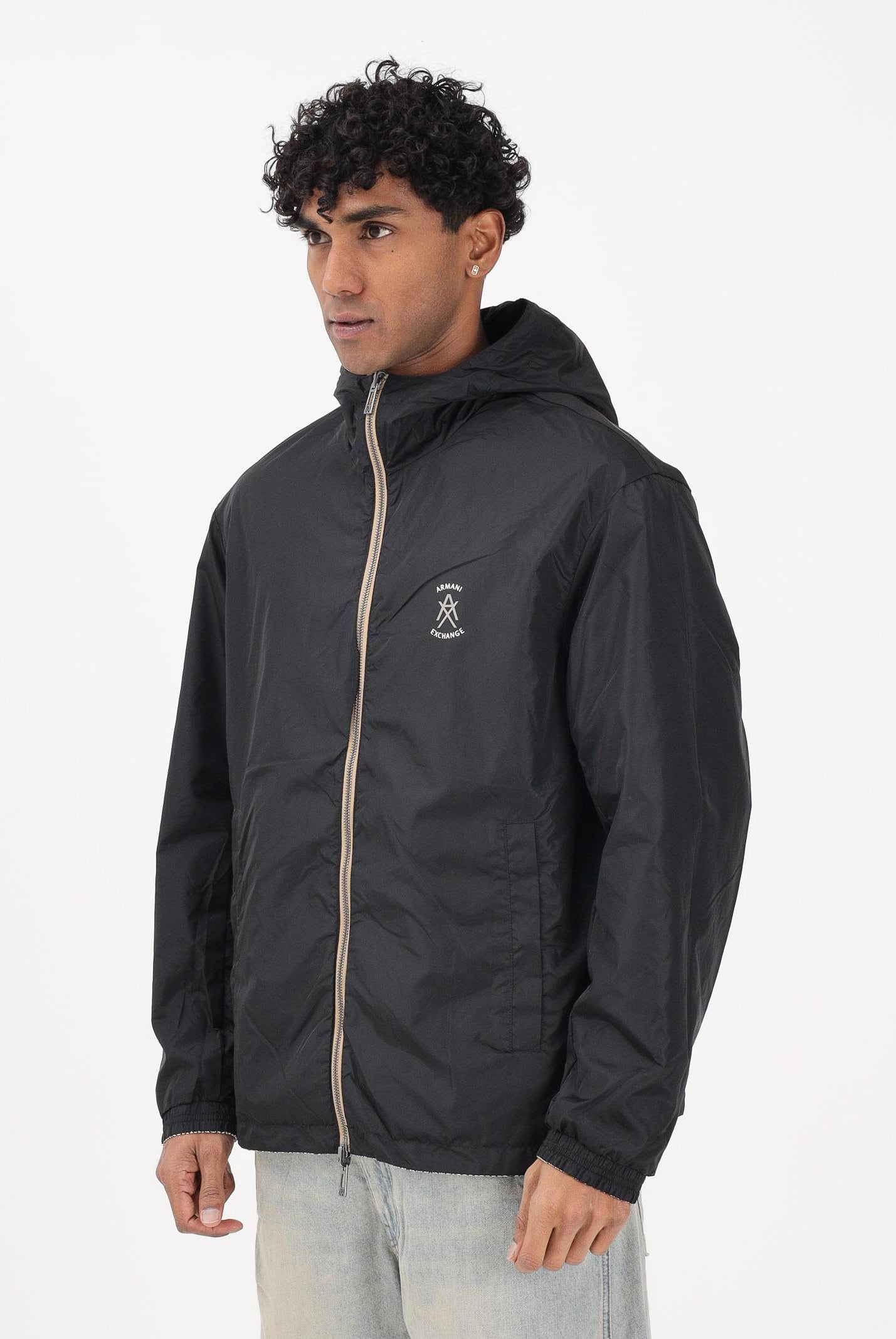 ARMANI EXCHANGE Giacca a vento reversibile multicolore da uomo XM001830AF18579 M0245 ARMANI EXCHANGE