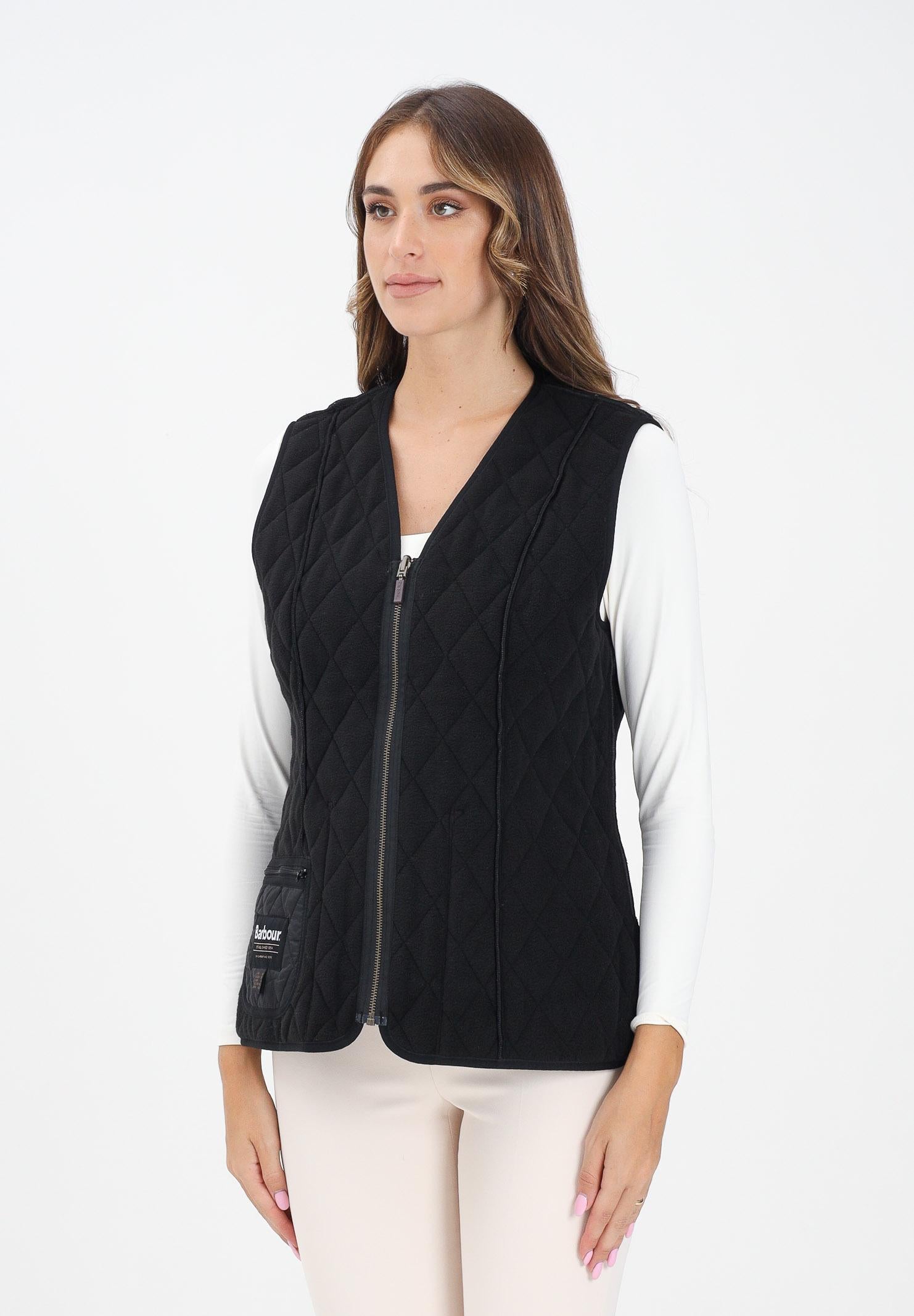 BARBOUR Smanicato Betty nero da donna da abbinare alla giacca Beadnell 252MLLI0003 BK11 BARBOUR