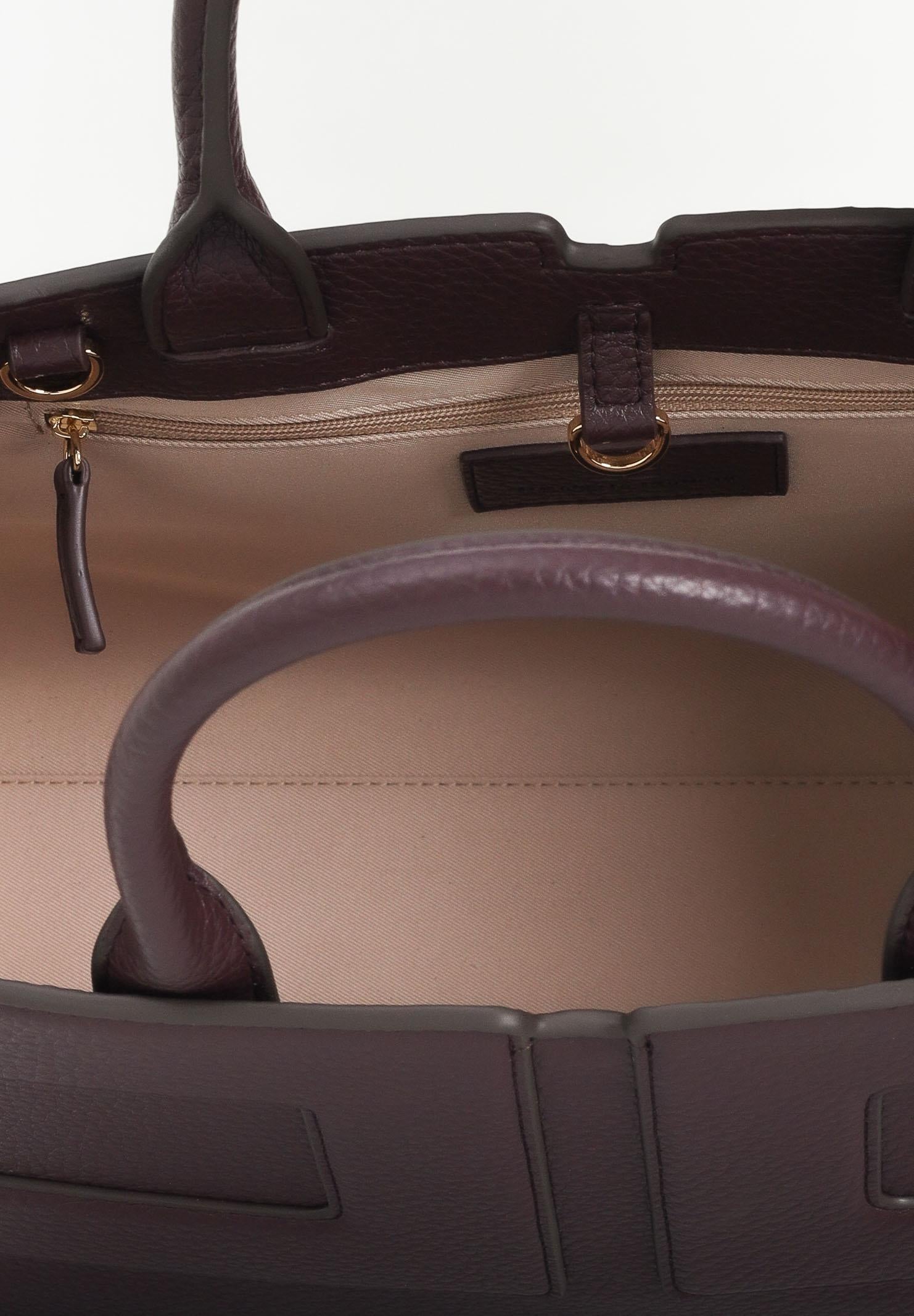 ELISABETTA FRANCHI Shopper bordeaux da donna con logo BS34A56E2 EA4 ELISABETTA FRANCHI