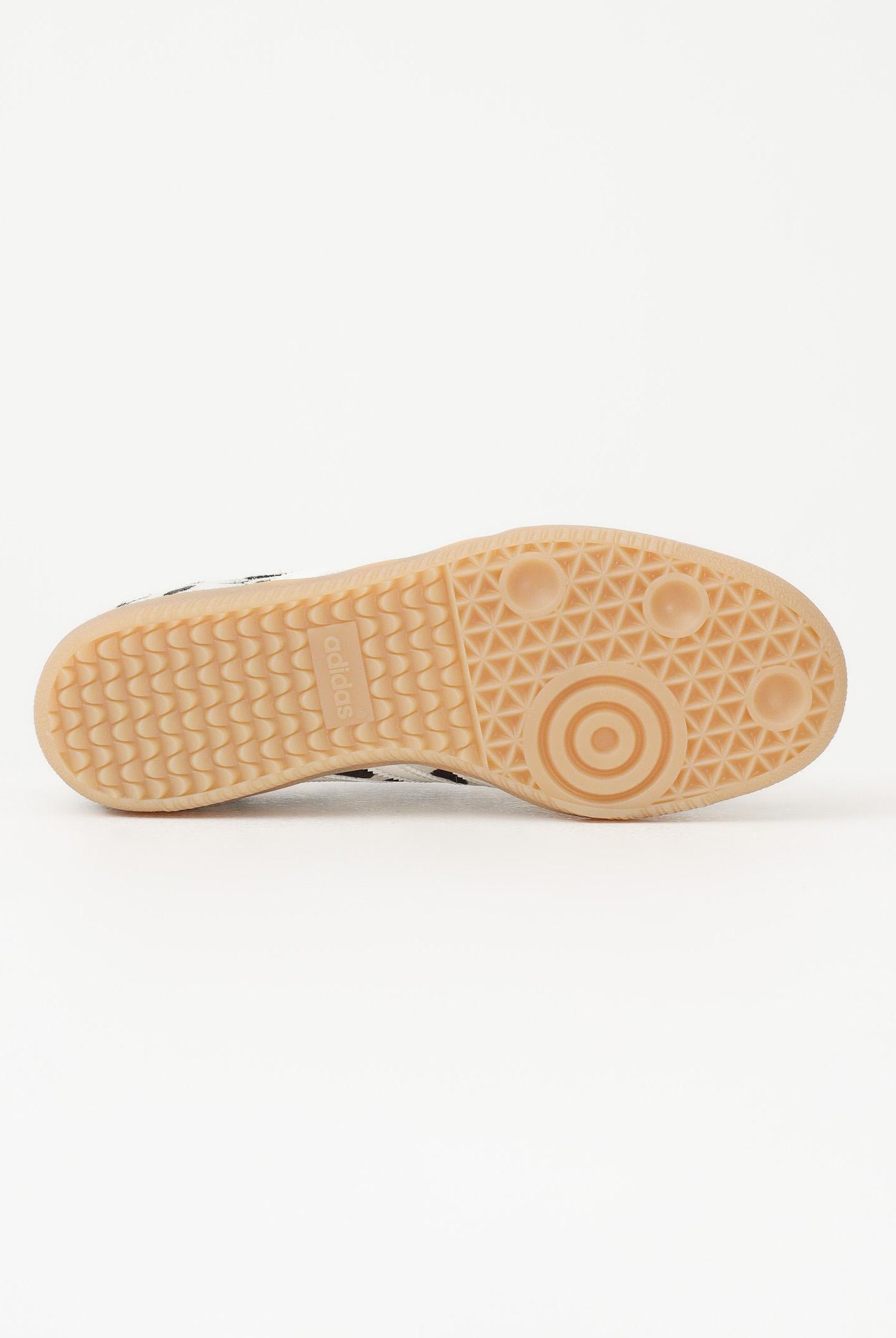 ADIDAS ORIGINALS Sneakers SAMBA OG panna per uomo e donna con fantasia muccata KI6956 . ADIDAS ORIGINALS