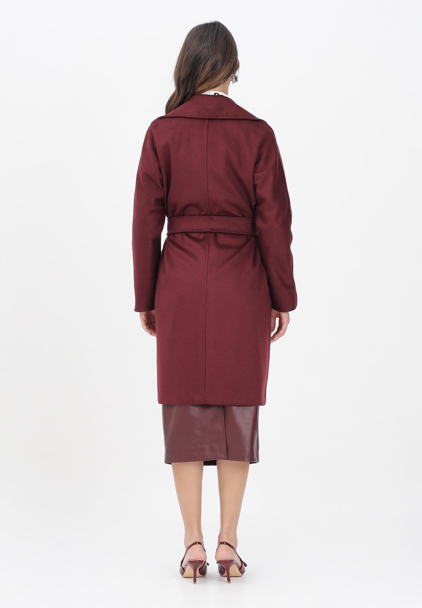 MAX MARA Cappotto Dravenna bordeaux da donna 2526016091600 084 MAX MARA