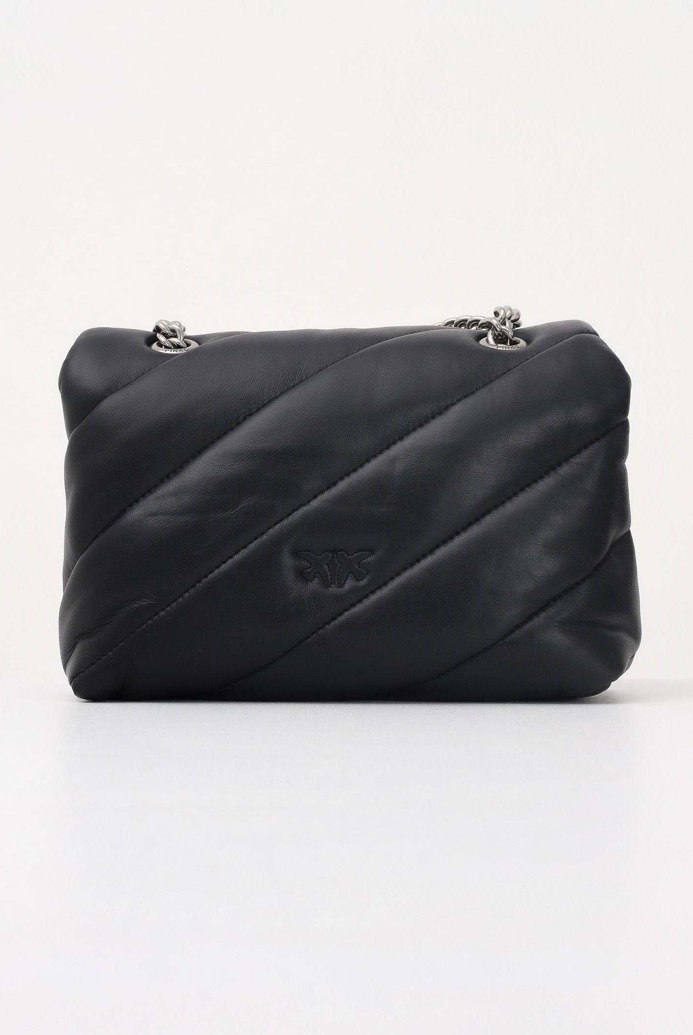 PINKO Borsa a tracolla Mini Love Bag Puff nera da donna 100039A0F2 Z99O PINKO
