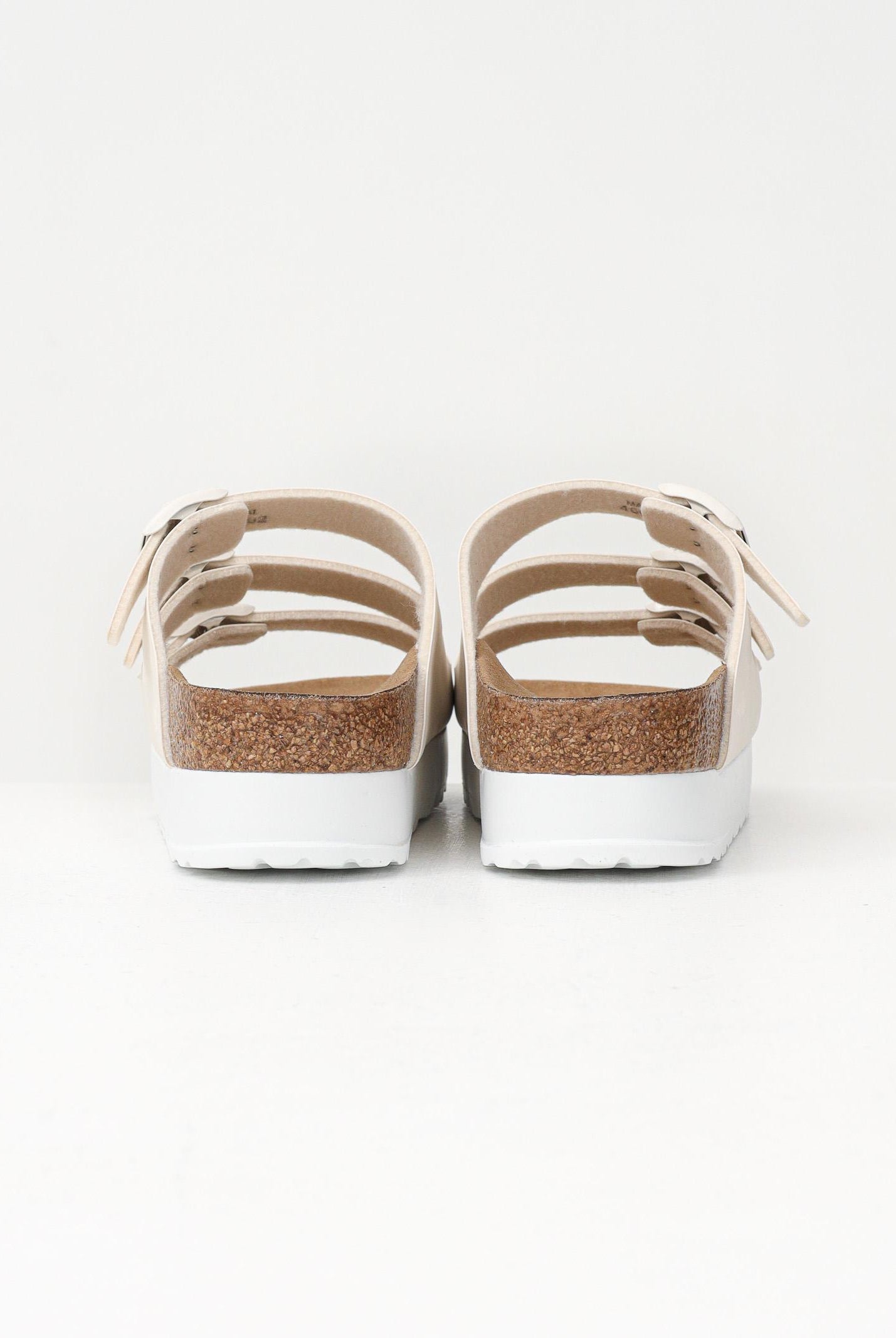 BIRKENSTOCK Ciabatte Florida III PAP Flex Platform panna da donna 1029751 BIRKENSTOCK