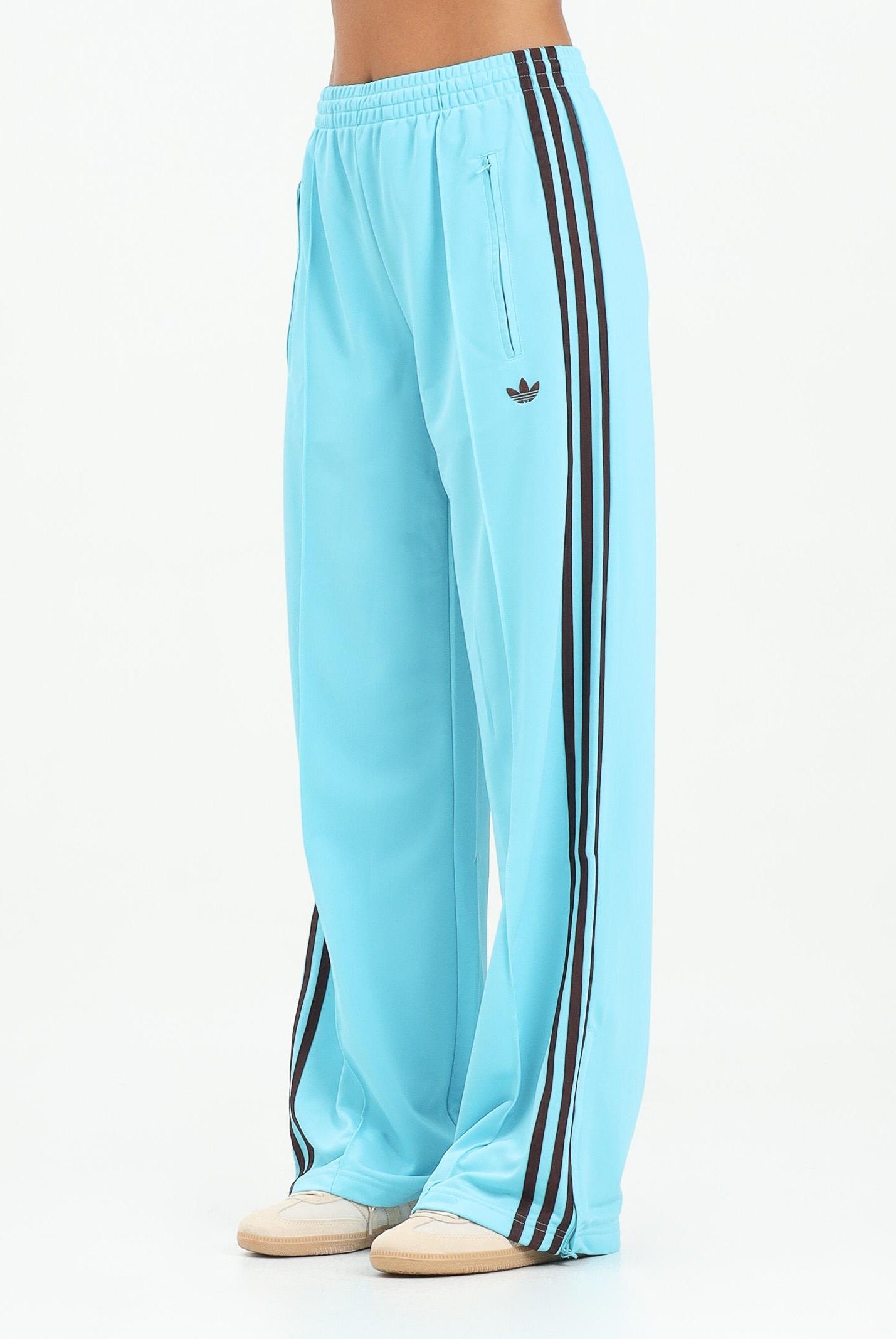 ADIDAS ORIGINALS Pantalone sportivo Adicolor Classic Firebird Loose azzurro da donna JY2689 ADIDAS ORIGINALS