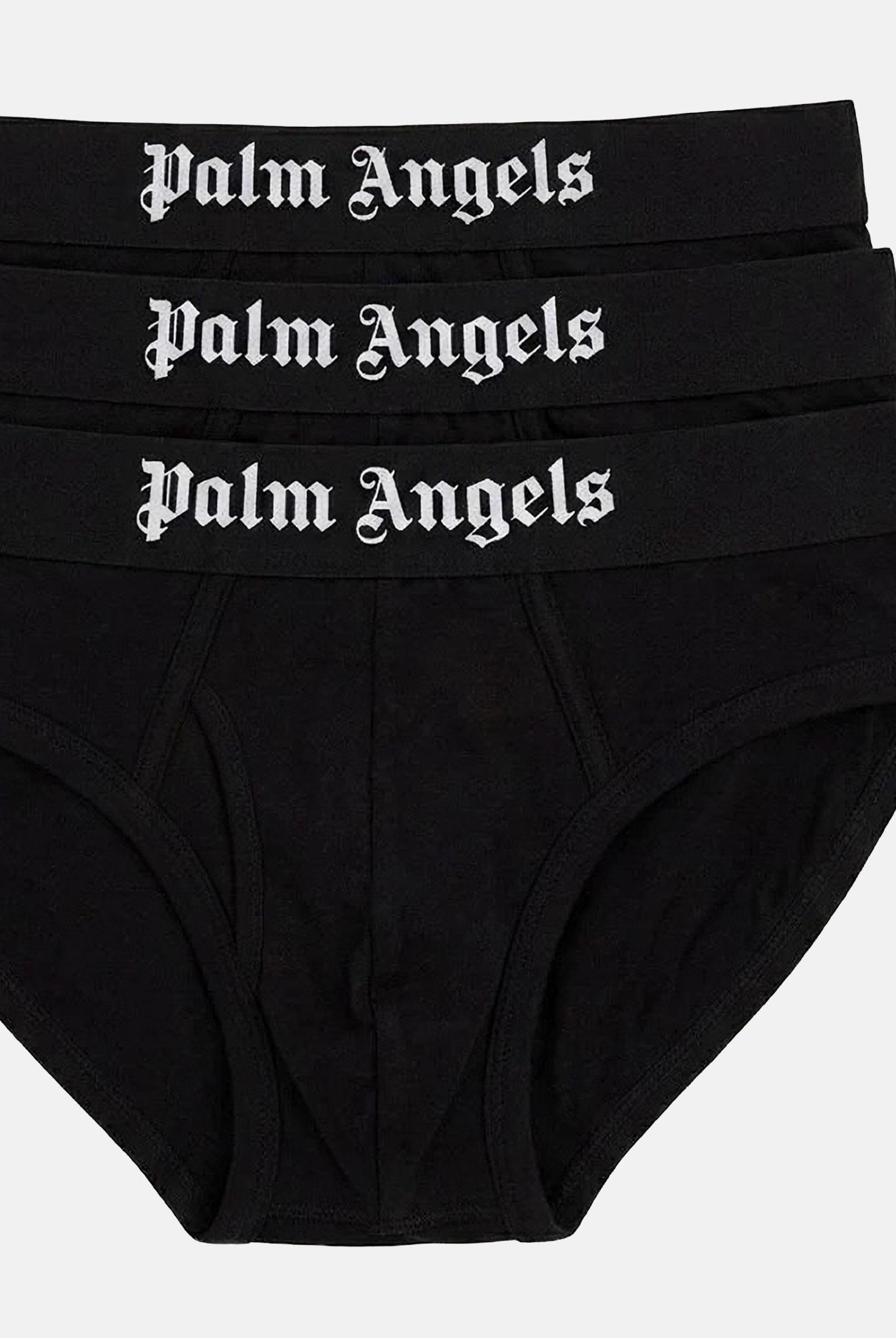 PALM ANGELS Slip (3 paia) neri da uomo PLA1UMBSP01TR BL PALM ANGELS