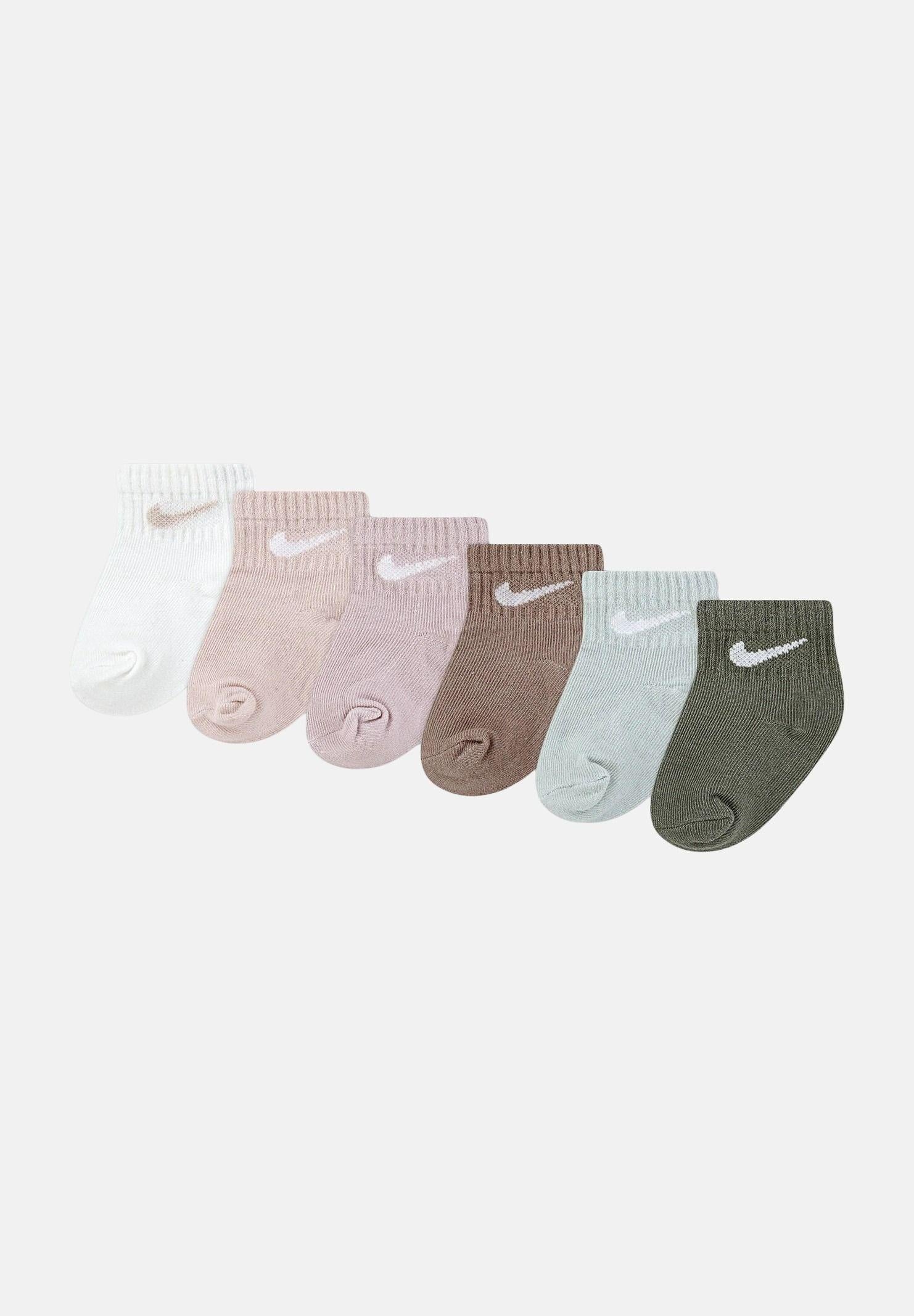 NIKE Calzini (6 paia) Nike Solid multicolor da neonato NN0641 782 NIKE