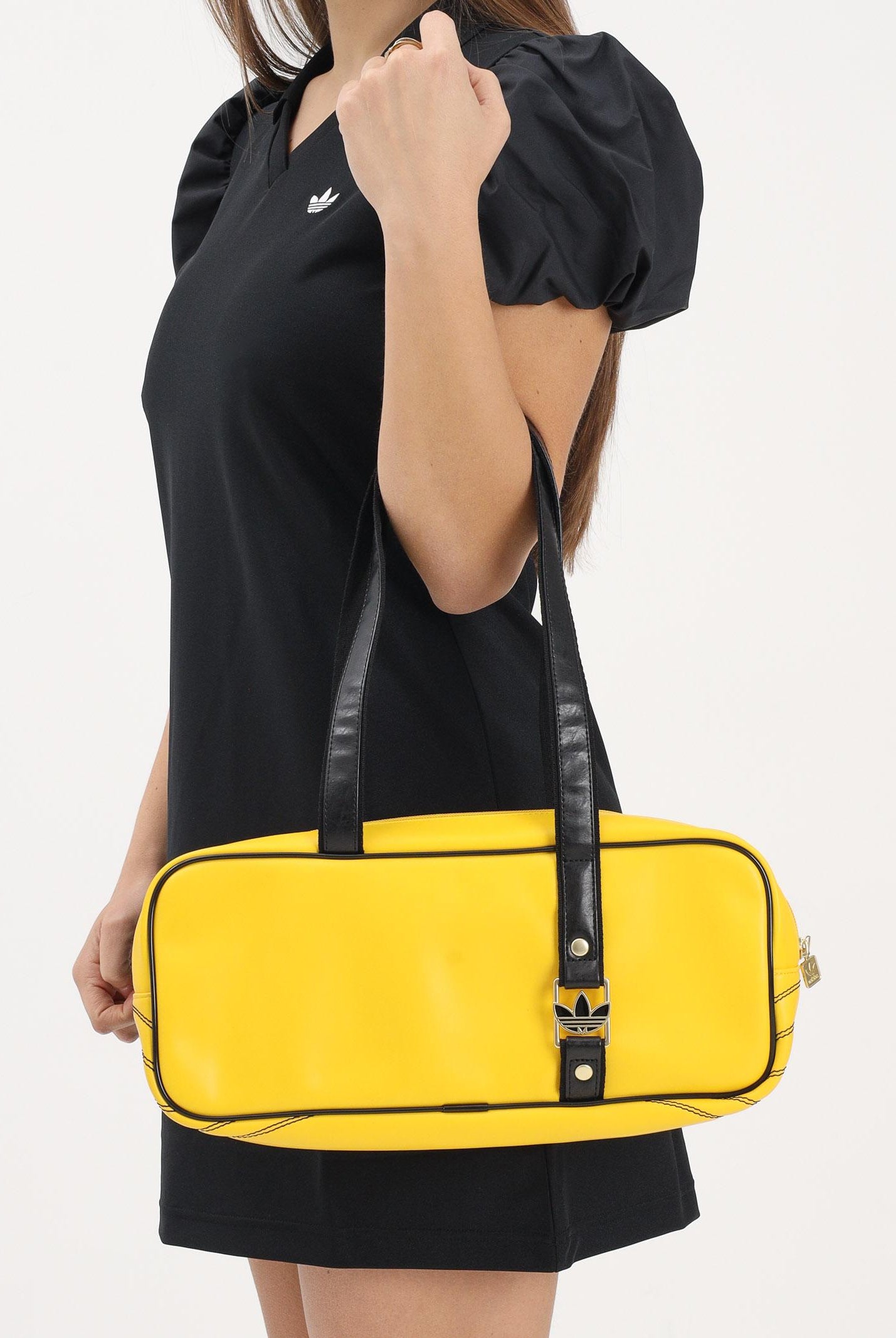 ADIDAS ORIGINALS Borsa a spalla AIRLINER gialla da donna KE0687 . ADIDAS ORIGINALS