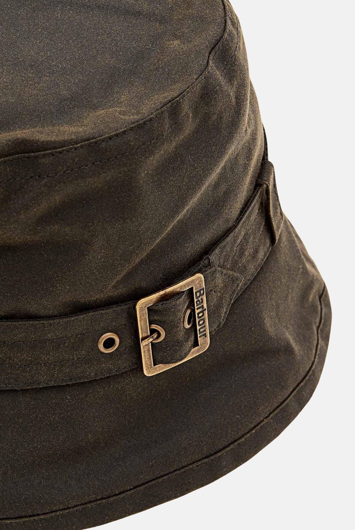 BARBOUR Bucket Kelso Wax con cinturino color oliva per uomo e donna 242-LHA0174LHA OL11 BARBOUR