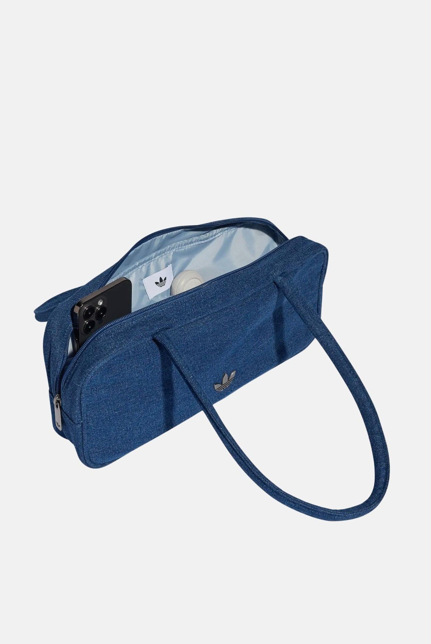 ADIDAS ORIGINALS Borsa a spalla ADICOLOR AIRLINER in denim medio da donna KD7875 . ADIDAS ORIGINALS