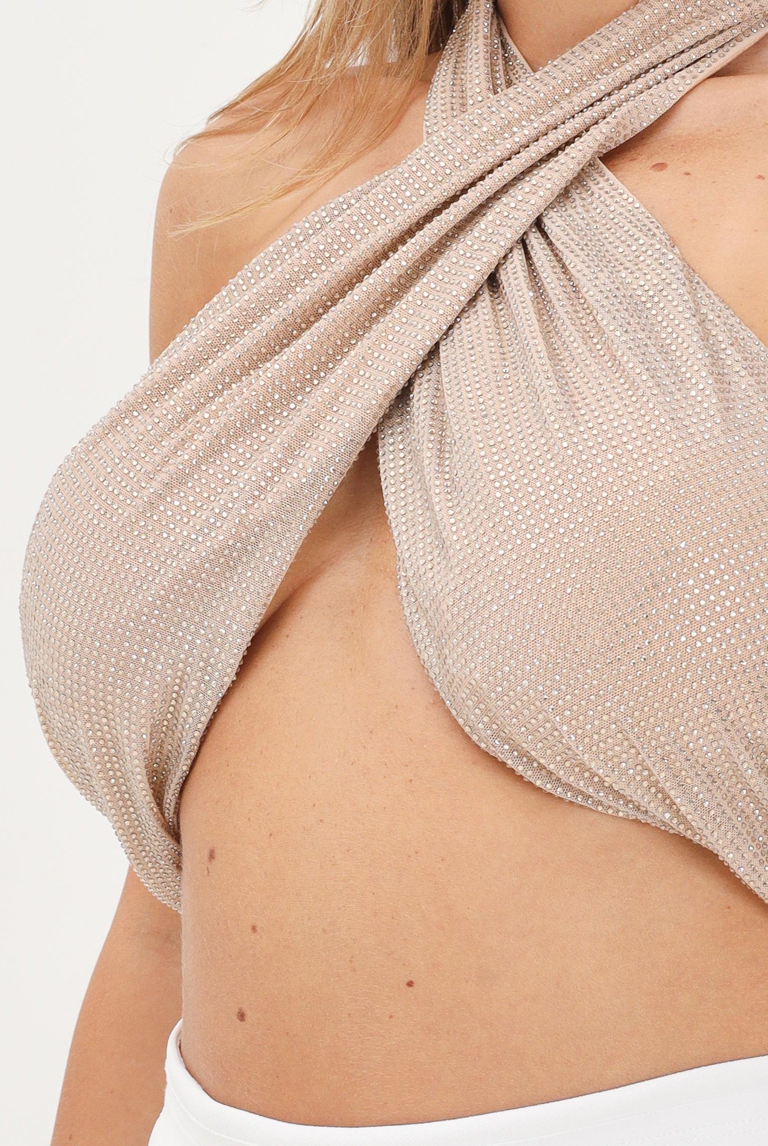 TWENTY FOURHAITCH top New Santorini oro donna. A0101ORO OR TWENTY FOURHAITCH