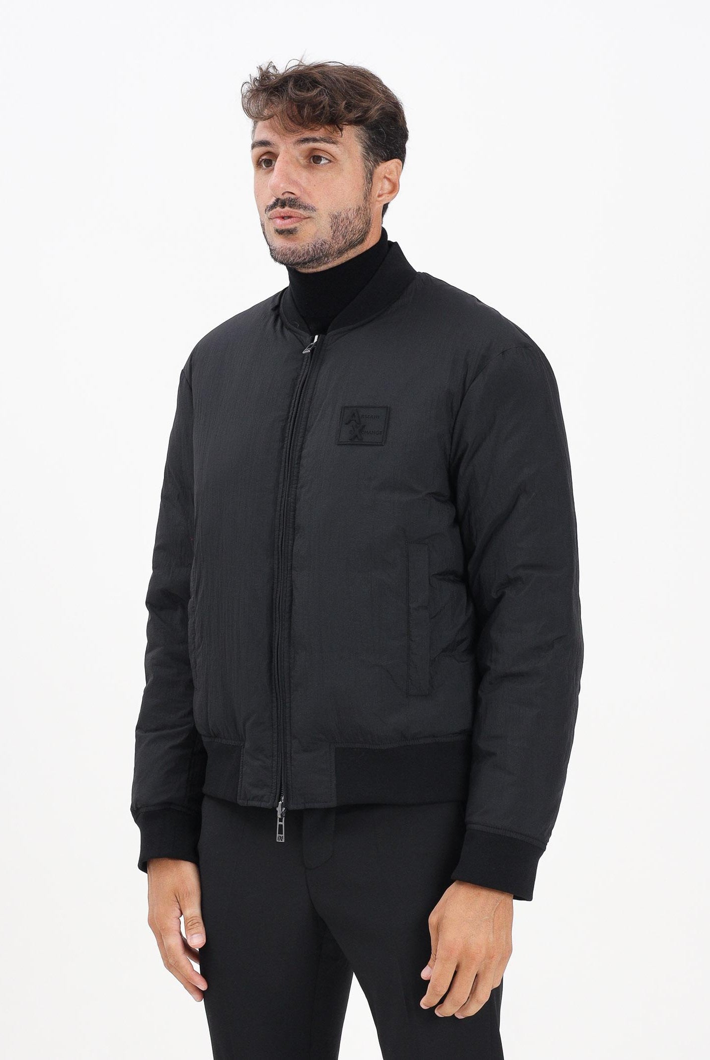 ARMANI EXCHANGE Bomber reversibile nero da uomo XM001104AF16647 UC001 ARMANI EXCHANGE