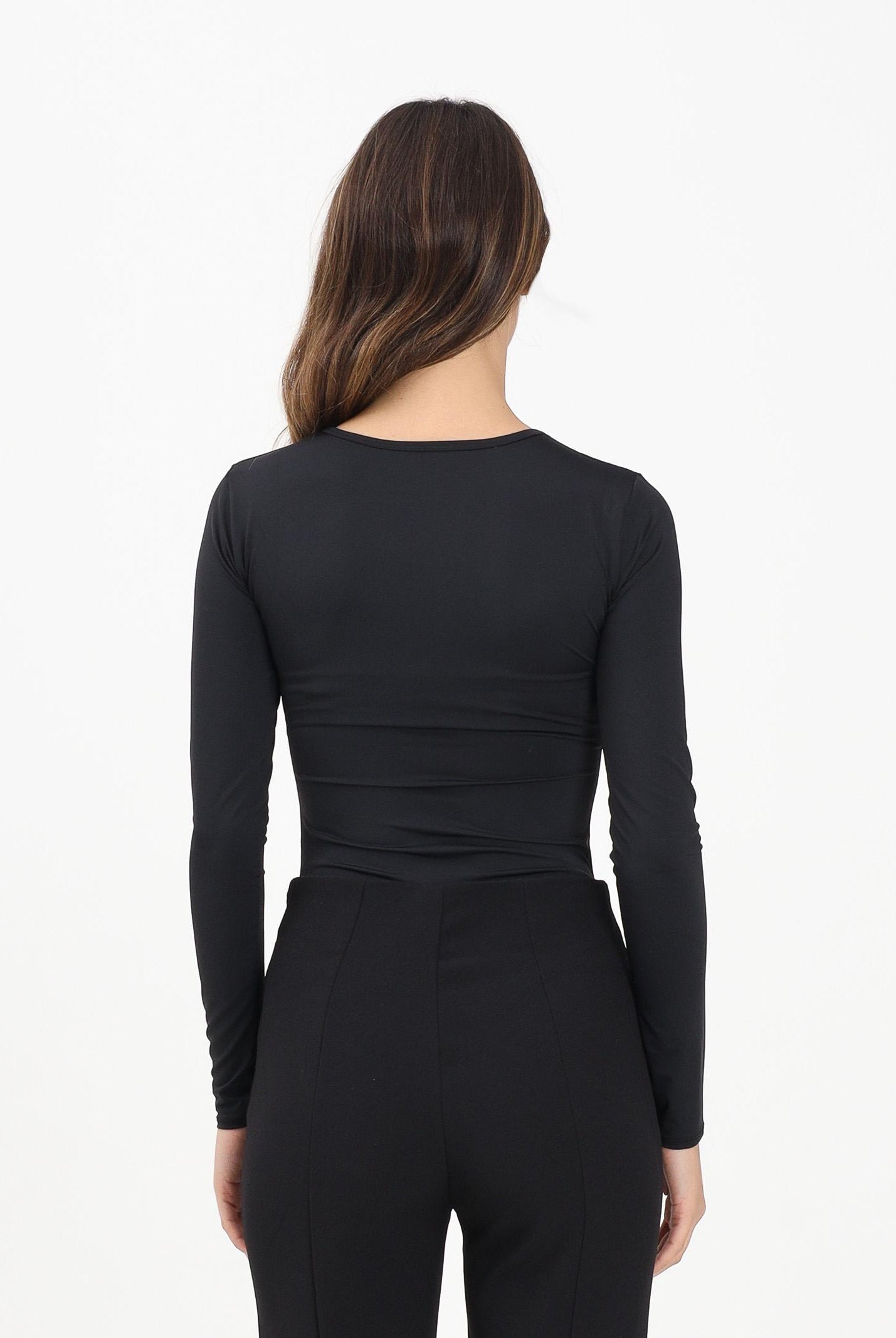 ONLY Body a manica lunga nero da donna 15343926 Black ONLY