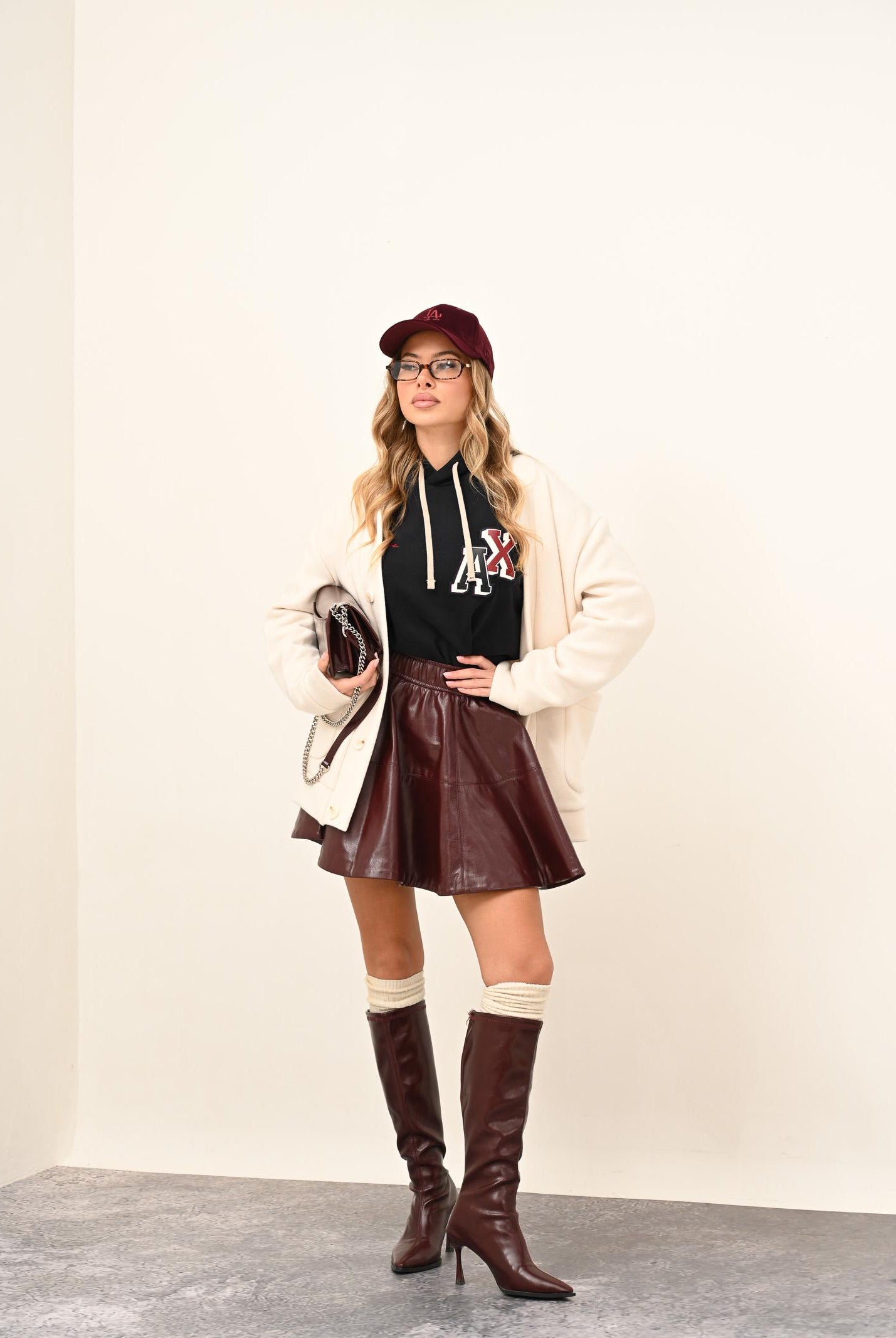 ONLY Gonna corta bordeaux da donna 15355512 MauveWine ONLY