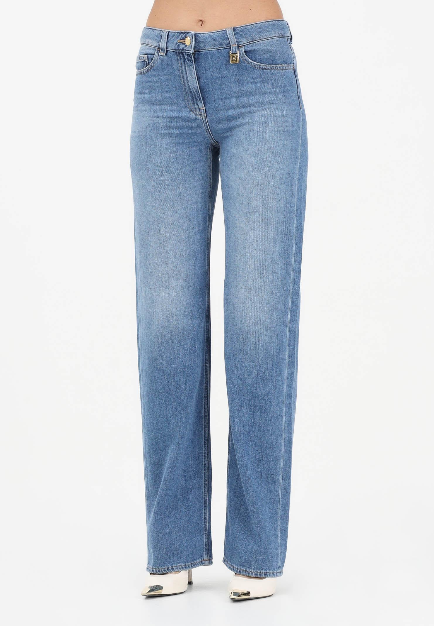 ELISABETTA FRANCHI Jeans in denim chiaro da donna PJ21I61E2 192 ELISABETTA FRANCHI