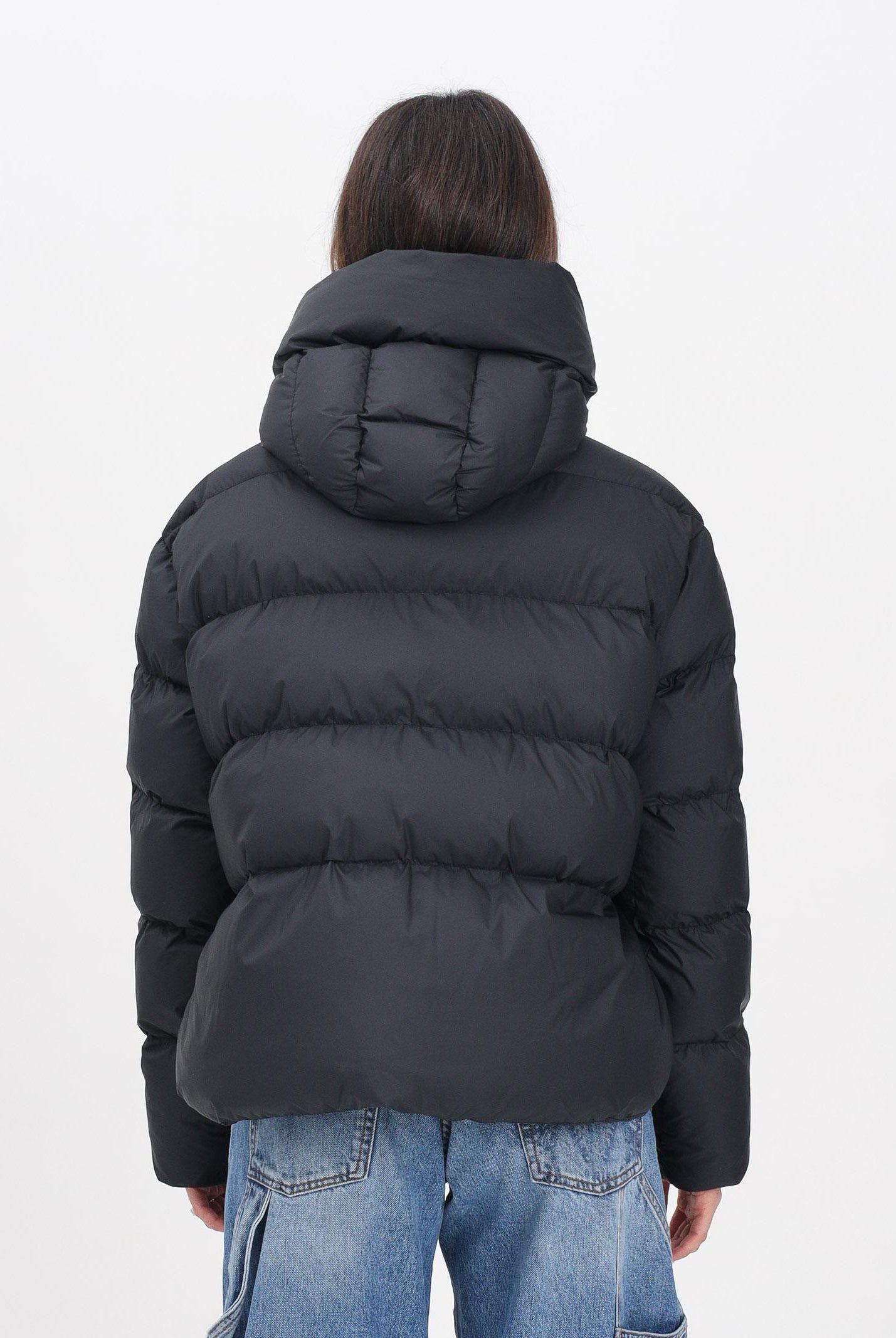 PINKO Piumino nero da donna con logo 101602A2P6 Z99 PINKO