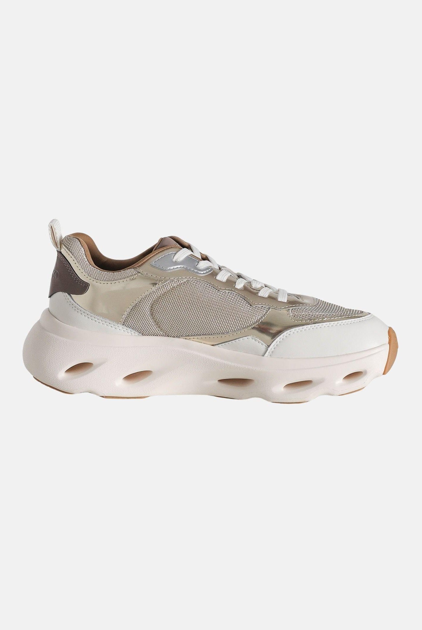 PINKO Sneakers platino da donna con logo SS0167P144Z22 Z22 PINKO