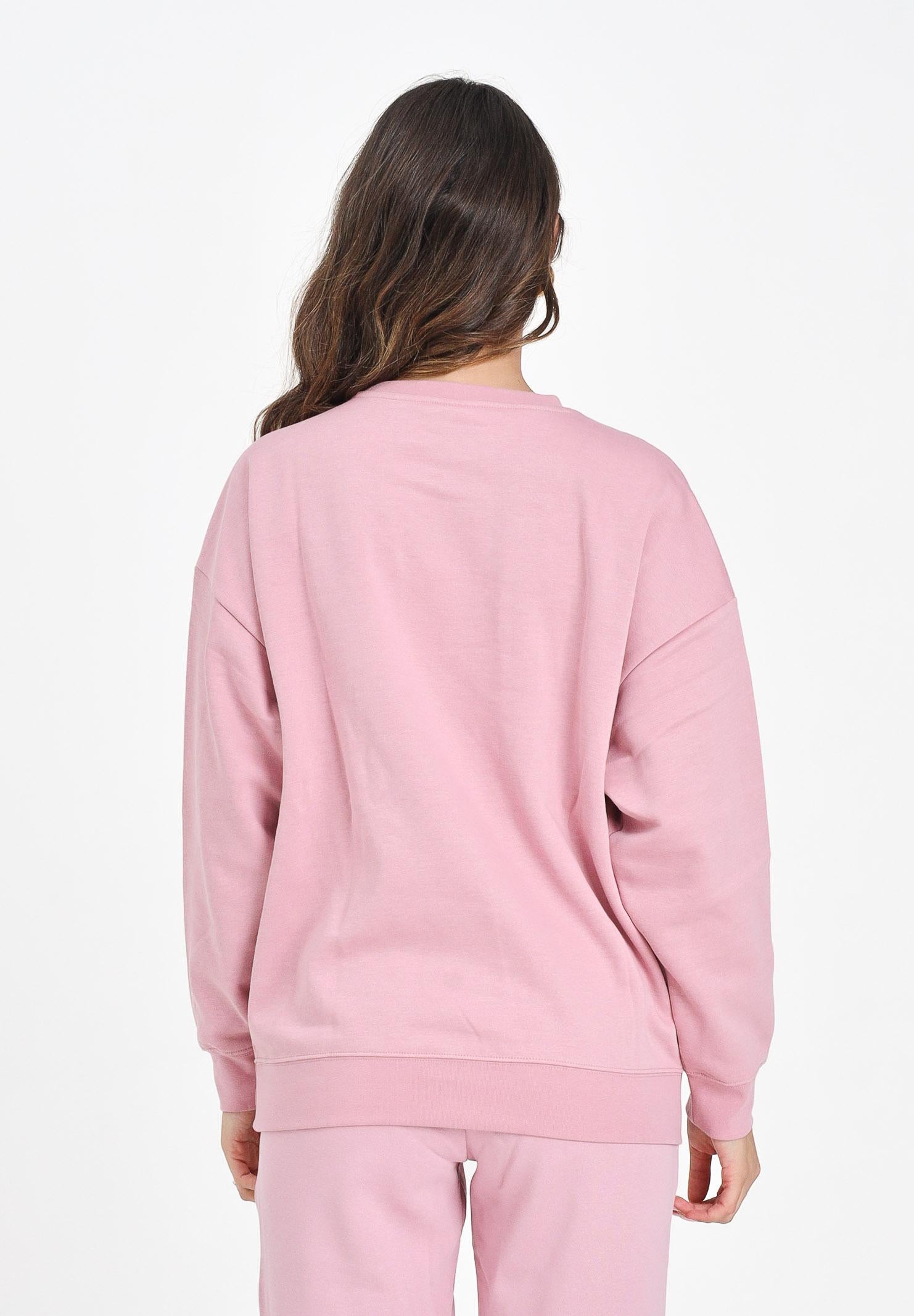 PUMA Felpa girocollo Essentials Oversize rosa da donna 685400 65 PUMA