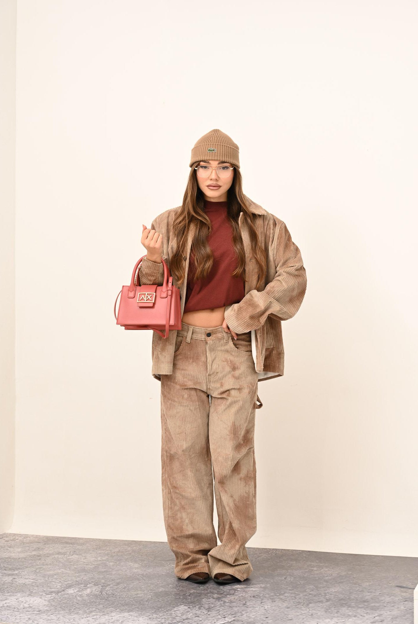 I'M BRIAN Giacca da uomo in velluto a coste color beige effetto tie-dye GIU3463 0025 I'M BRIAN