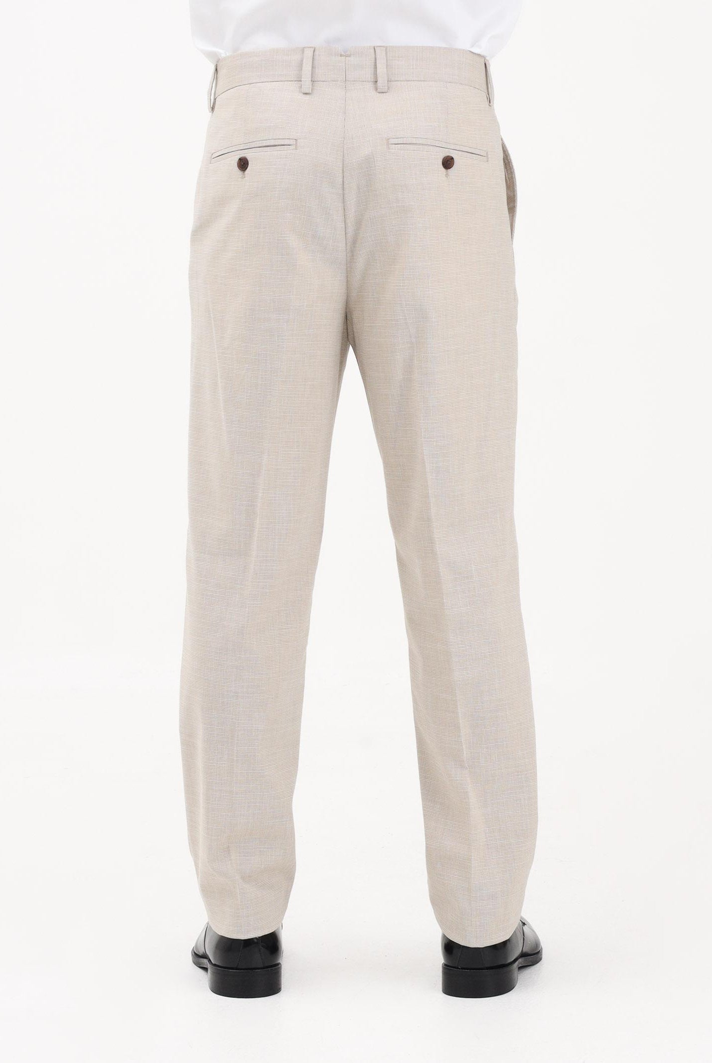SELECTED HOMME Pantalone elegante beige da uomo 16100698 LISA SELECTED HOMME