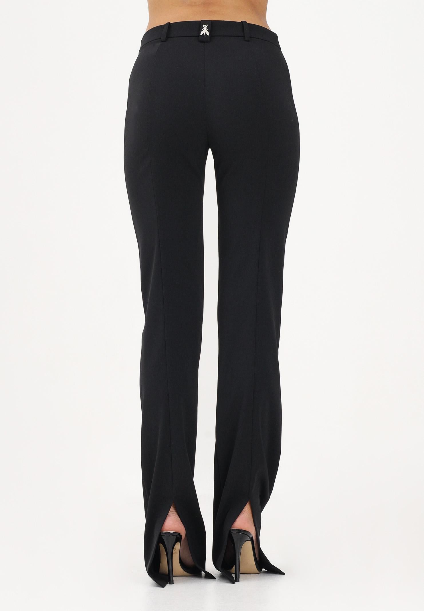 PATRIZIA PEPE Pantalone elegante nero da donna in crêpe 8P0781A6F5 K103 PATRIZIA PEPE