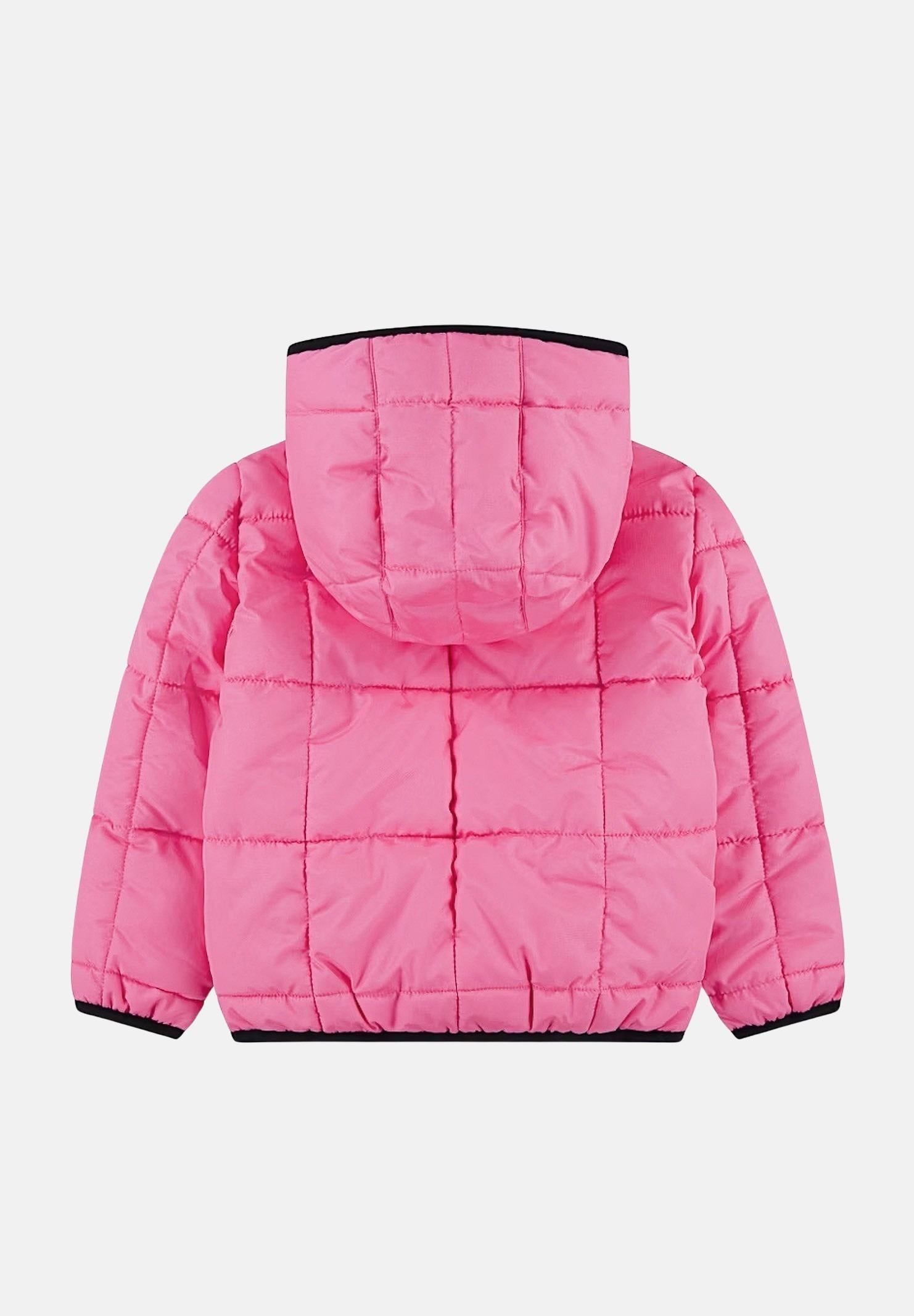 JORDAN Piumino Essential Midweight fucsia da bambina 45F009 AFD JORDAN