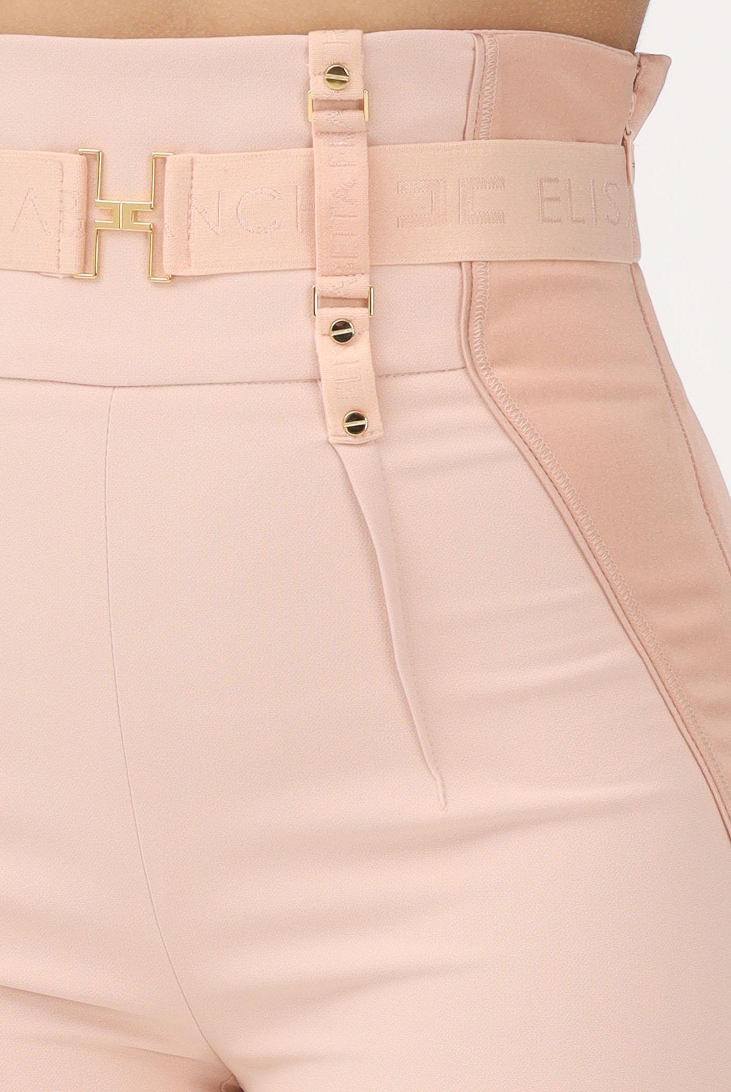 ELISABETTA FRANCHI Pantalone elegante nude da donna con bustier PA18062E2 EA1 ELISABETTA FRANCHI