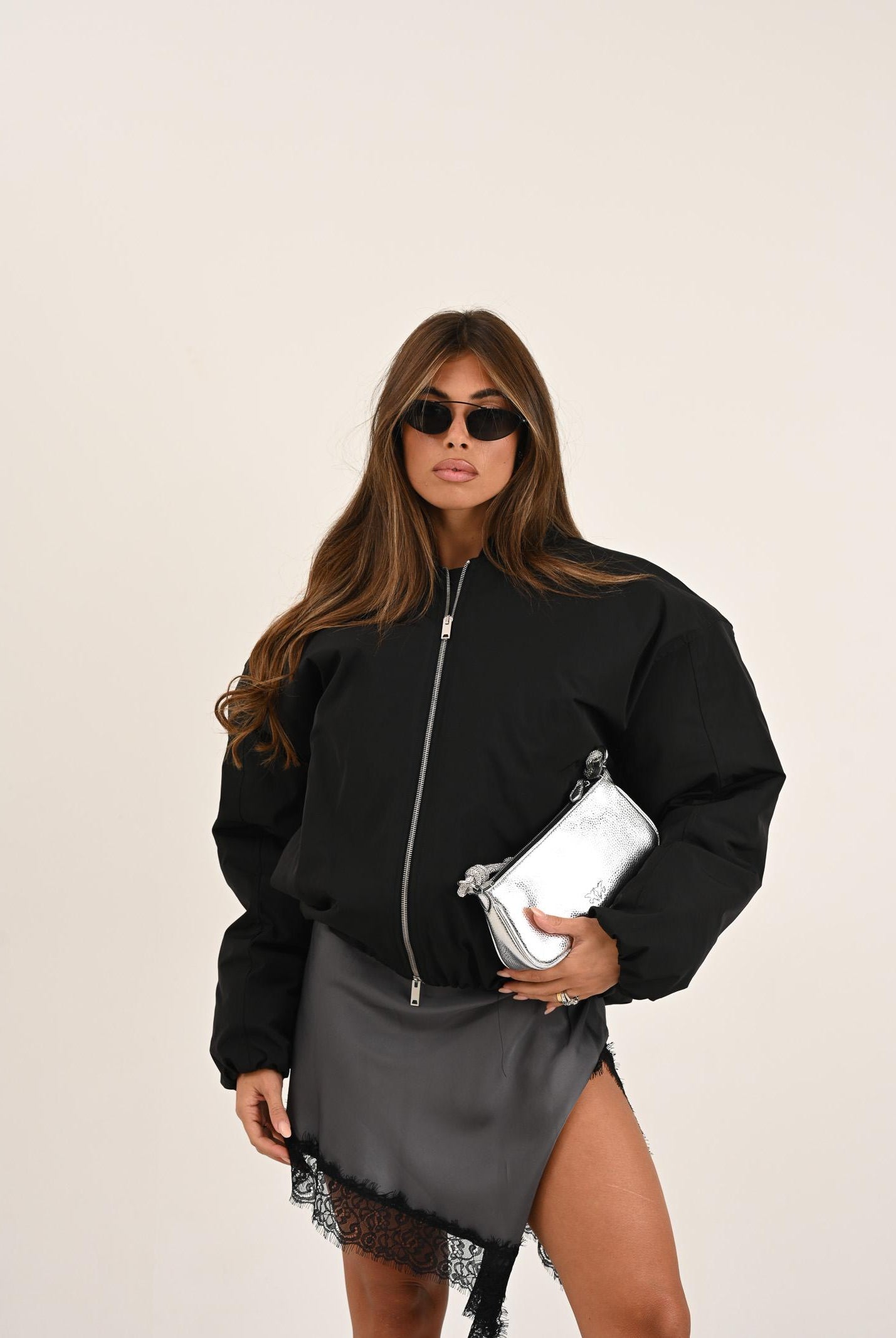 I'M BRIAN Bomber nero da uomo GIU3477 009 I'M BRIAN