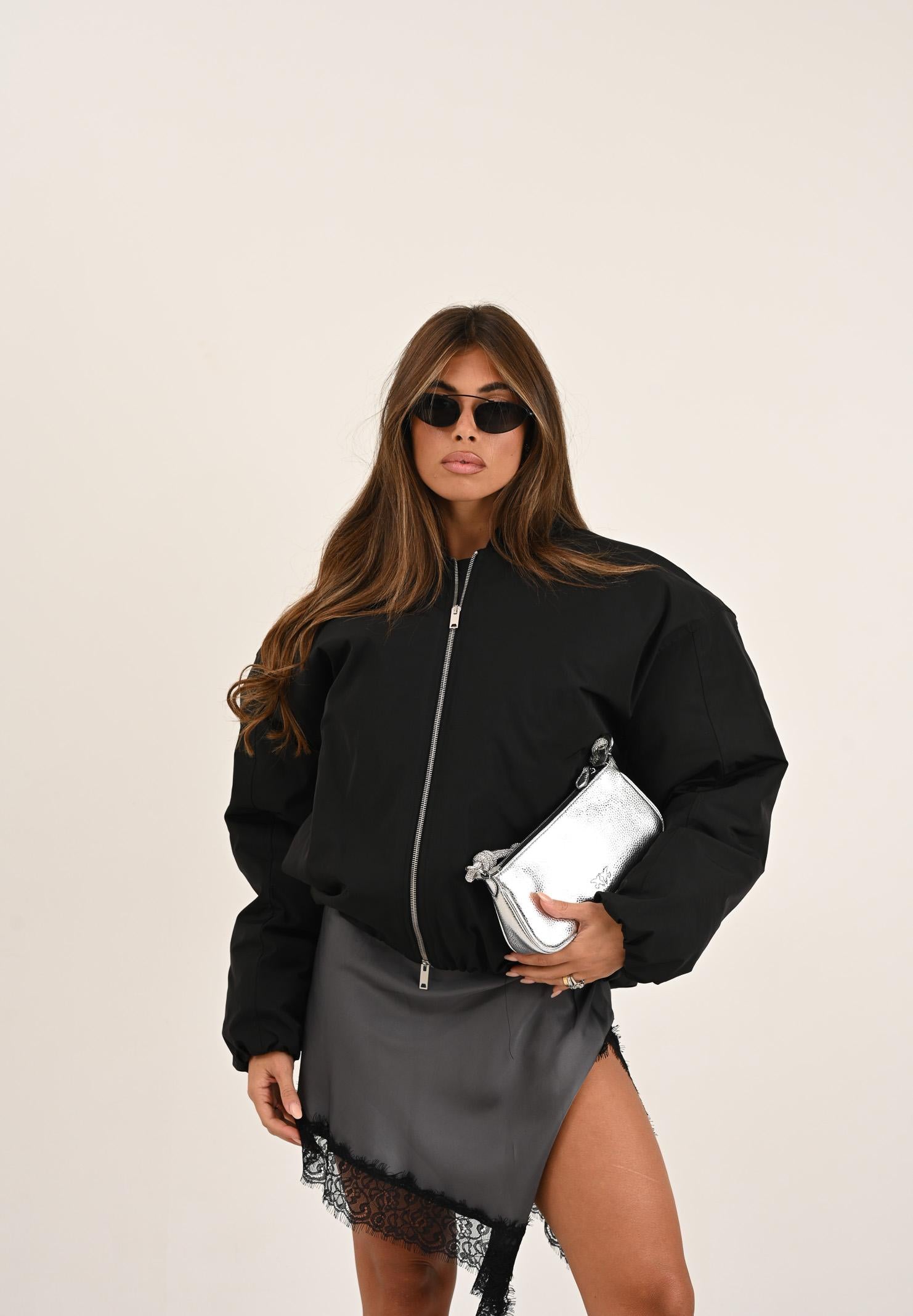 I'M BRIAN Bomber nero da uomo GIU3477 009 I'M BRIAN