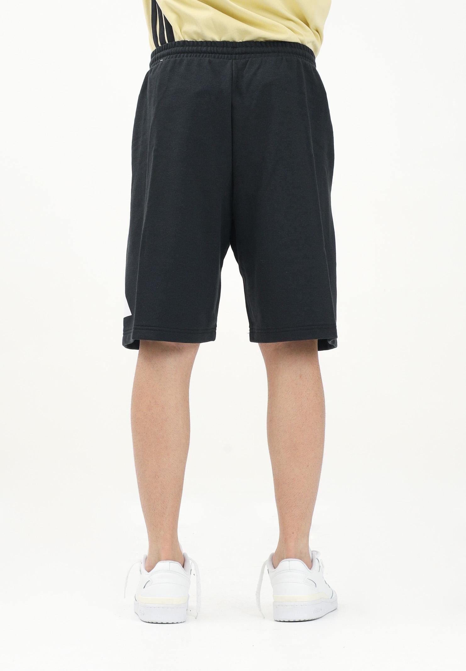 ADIDAS PERFORMANCE Shorts sportivo Essentials Logo Grande French Terry nero da uomo JE8956 . ADIDAS PERFORMANCE