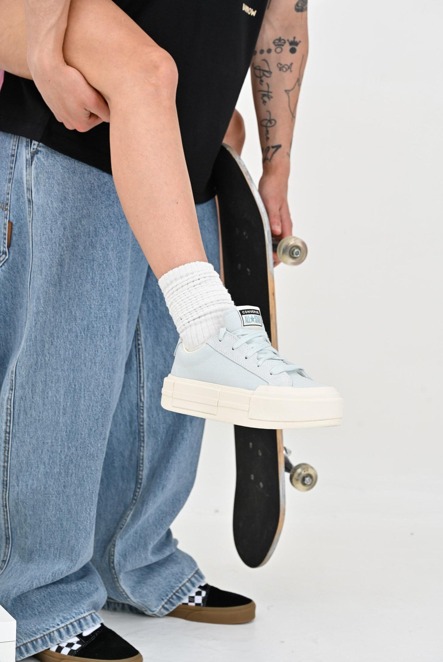 CONVERSE Sneakers Chuck Taylor All Star Cruise azzurre da donna A13496C CONVERSE