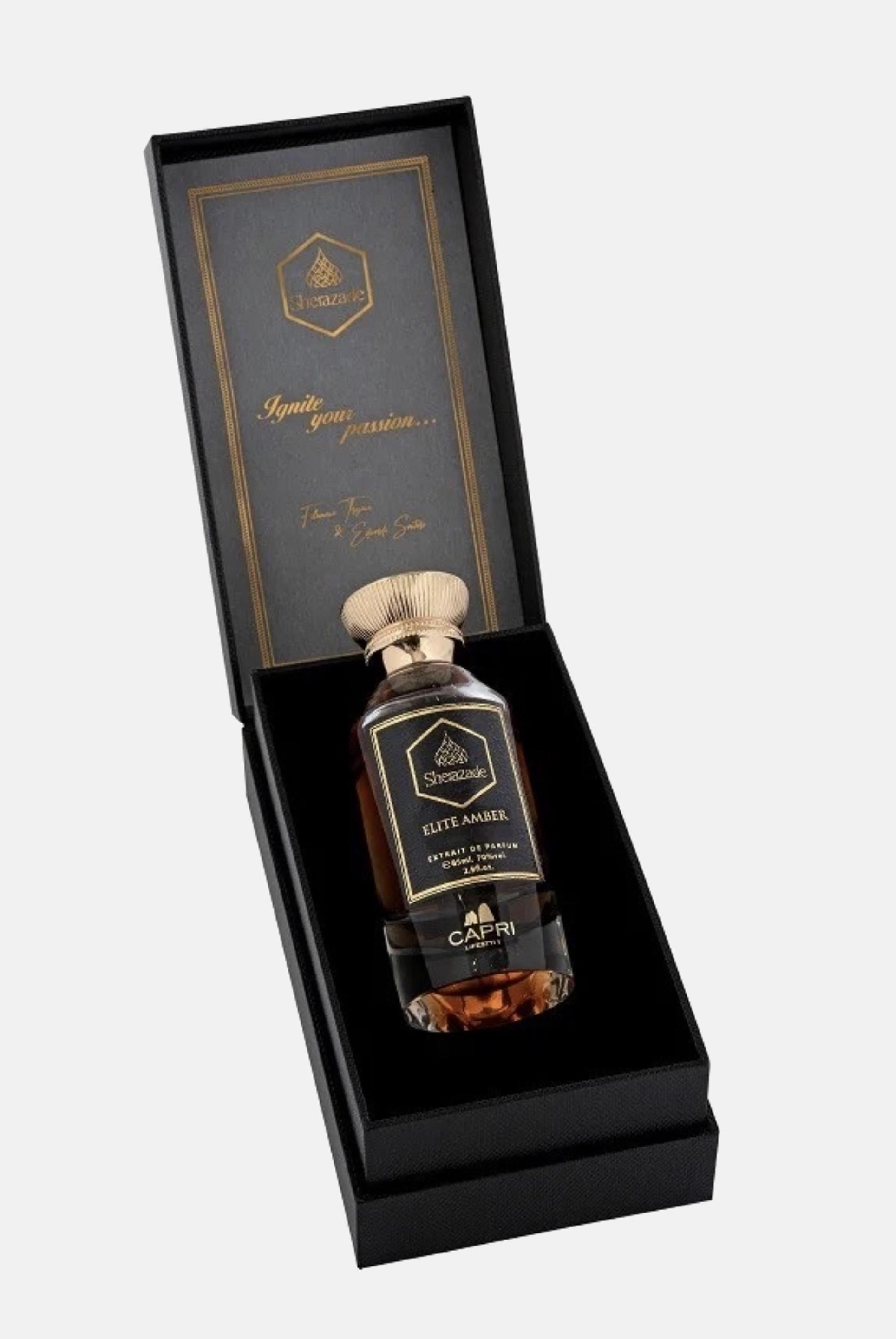 SHERAZADE Profumo Elite Amber per uomo e donna ELITE-AMBER 85ML SHERAZADE