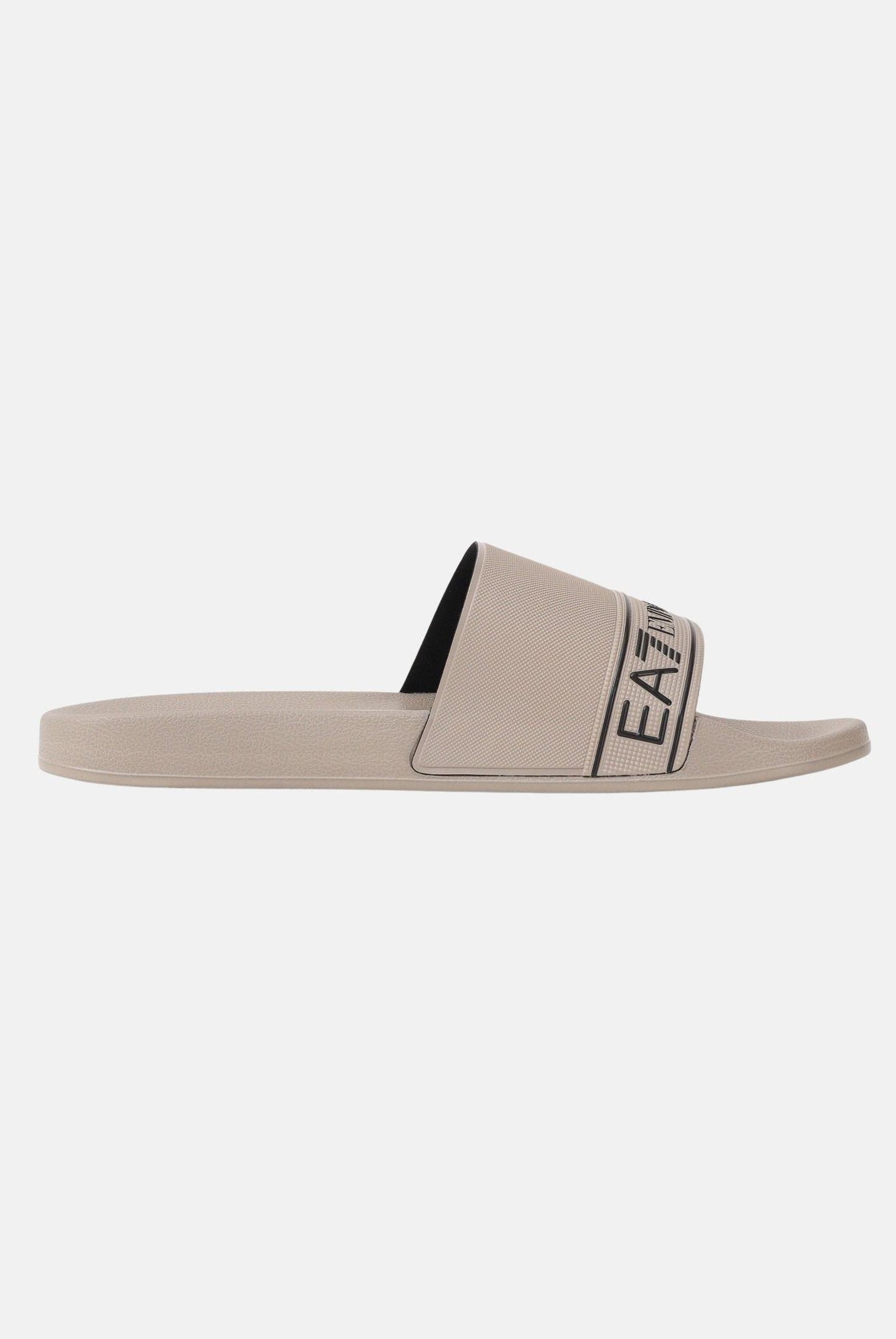 EA7 Ciabatte beige da uomo con logo 7X000110AF15128 MZ660 EA7
