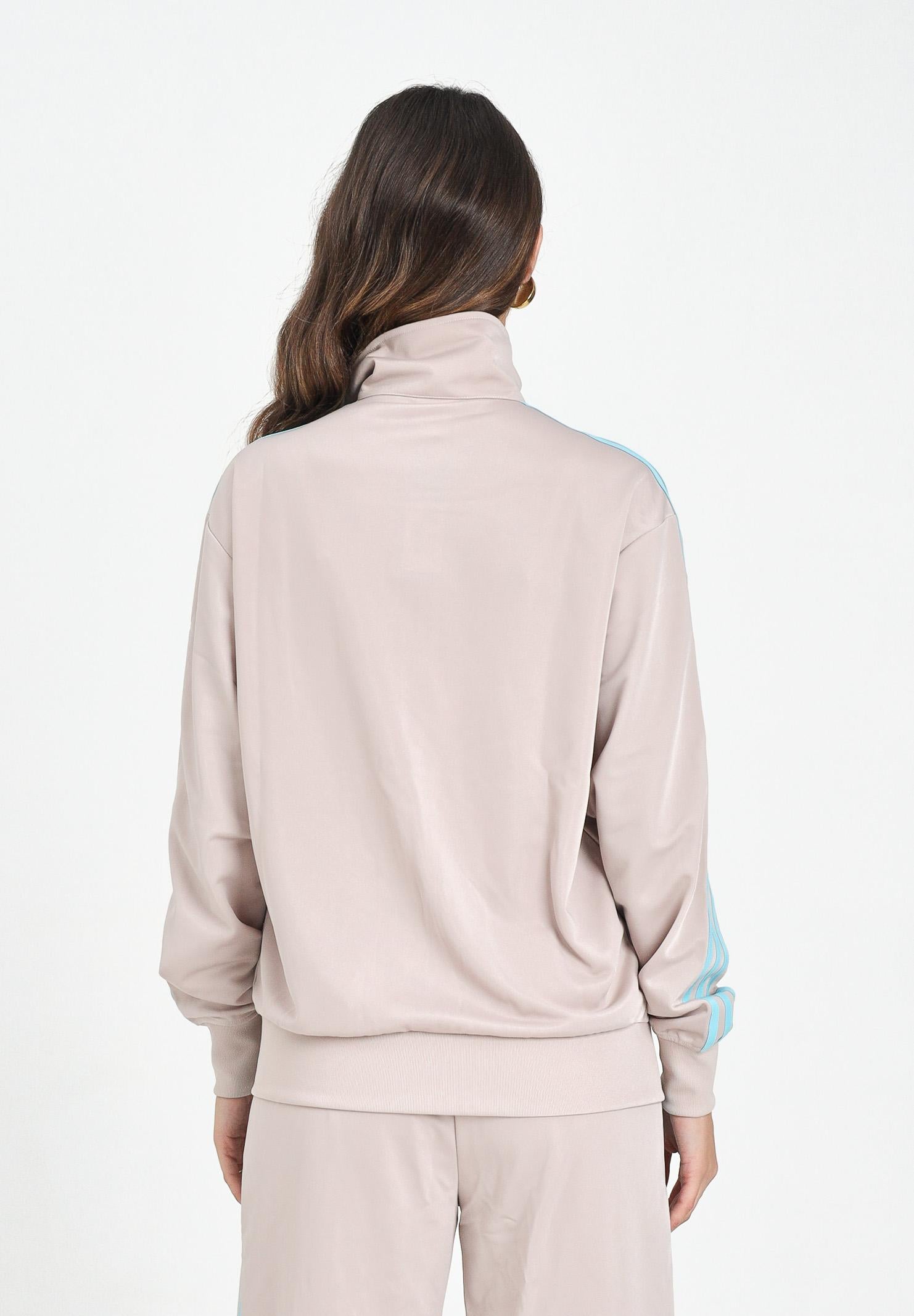 ADIDAS ORIGINALS Felpa con zip Adicolor Classic Firebird beige da donna JX7864 . ADIDAS ORIGINALS