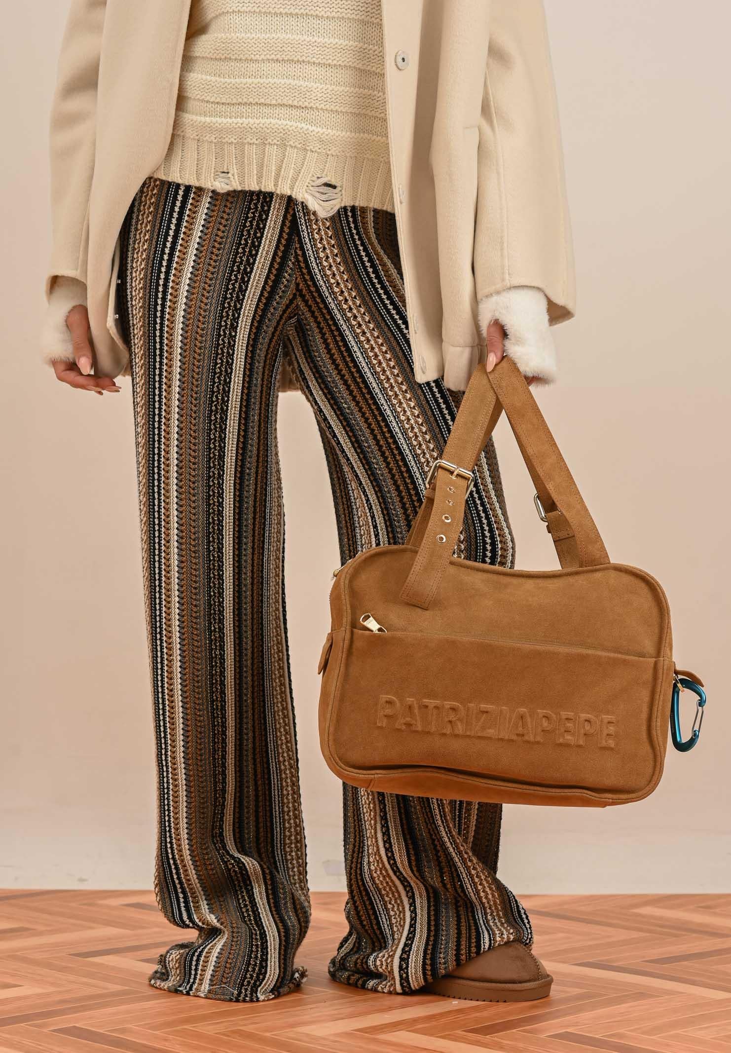 PATRIZIA PEPE Shopper (IM)PERFECTION cammello da donna 2B0125L152P B768 PATRIZIA PEPE