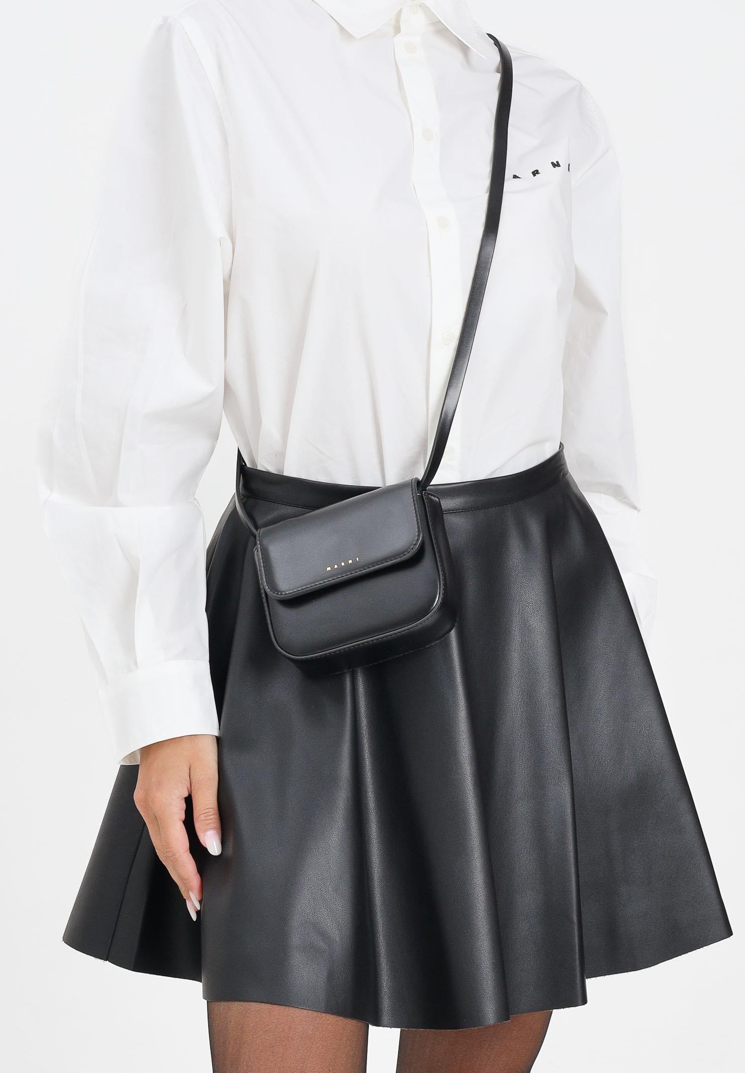 MARNI Borsa a tracolla Punk nera da donna M01609M00TK 0M900 MARNI