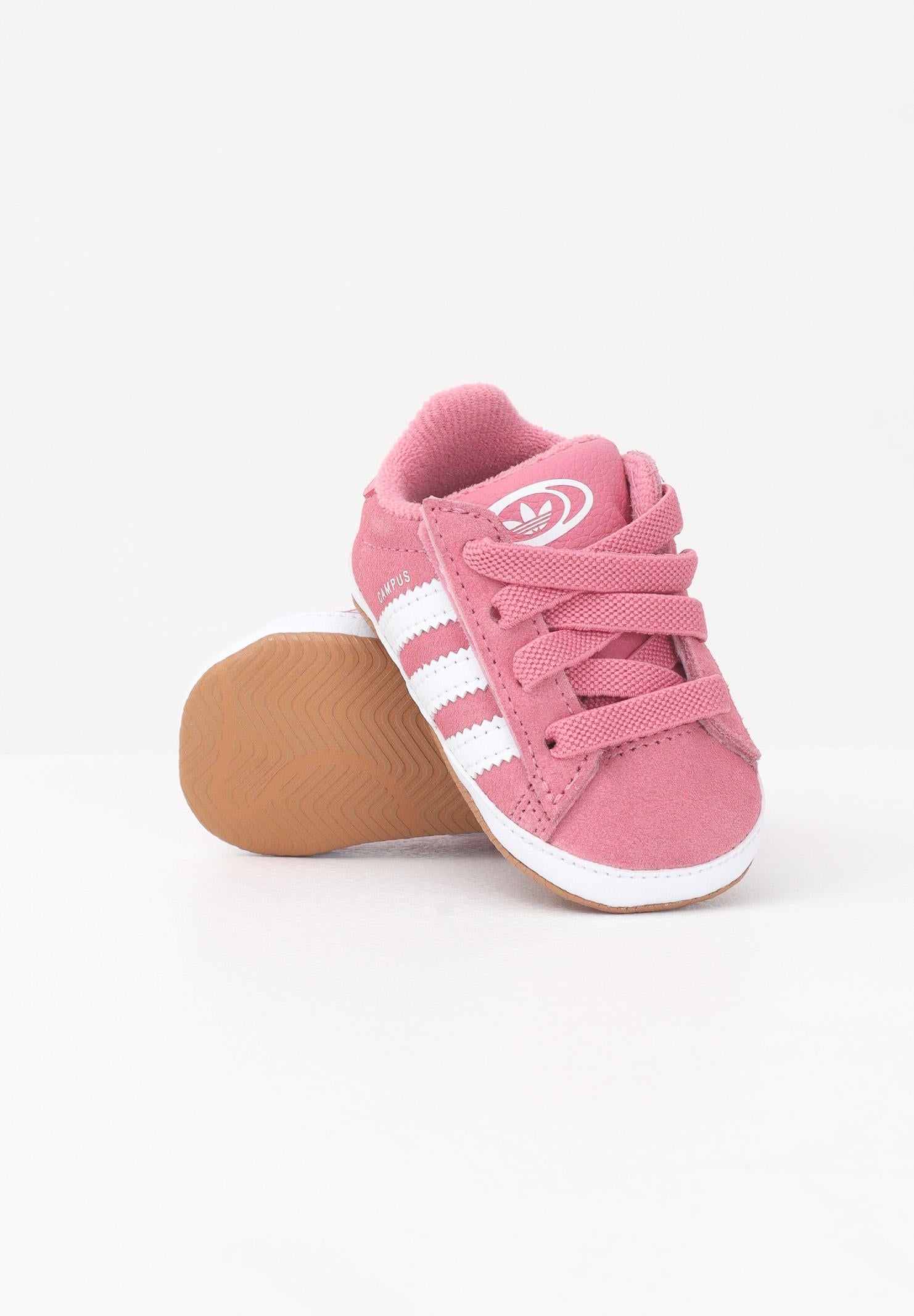 ADIDAS ORIGINALS Scarpe da culla Campus Crib rosa da neonato JS3844 . ADIDAS ORIGINALS