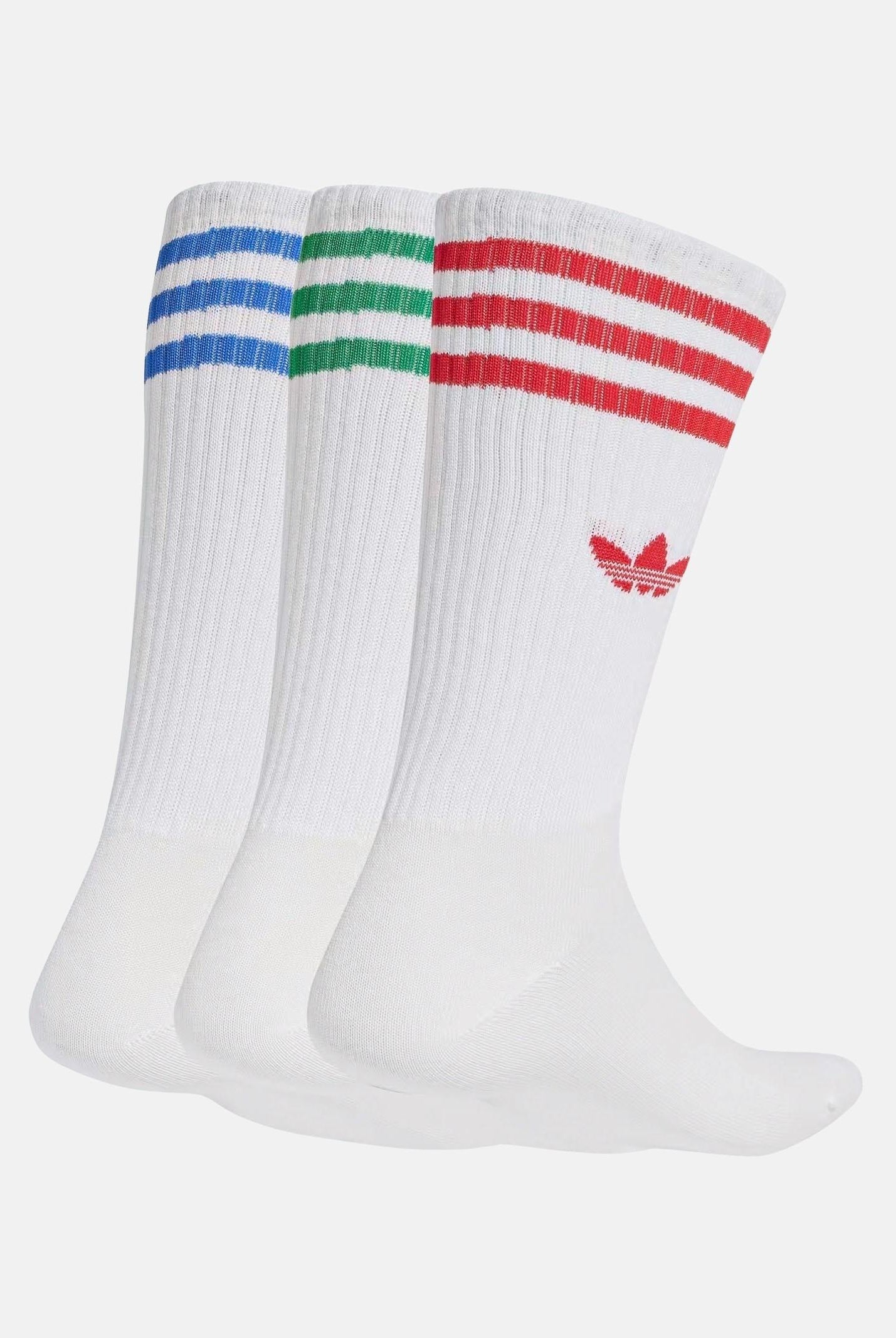 Calzini Solid Crew (3 paia) bianchi per uomo e donna JJ1984 ADIDAS ORIGINALS