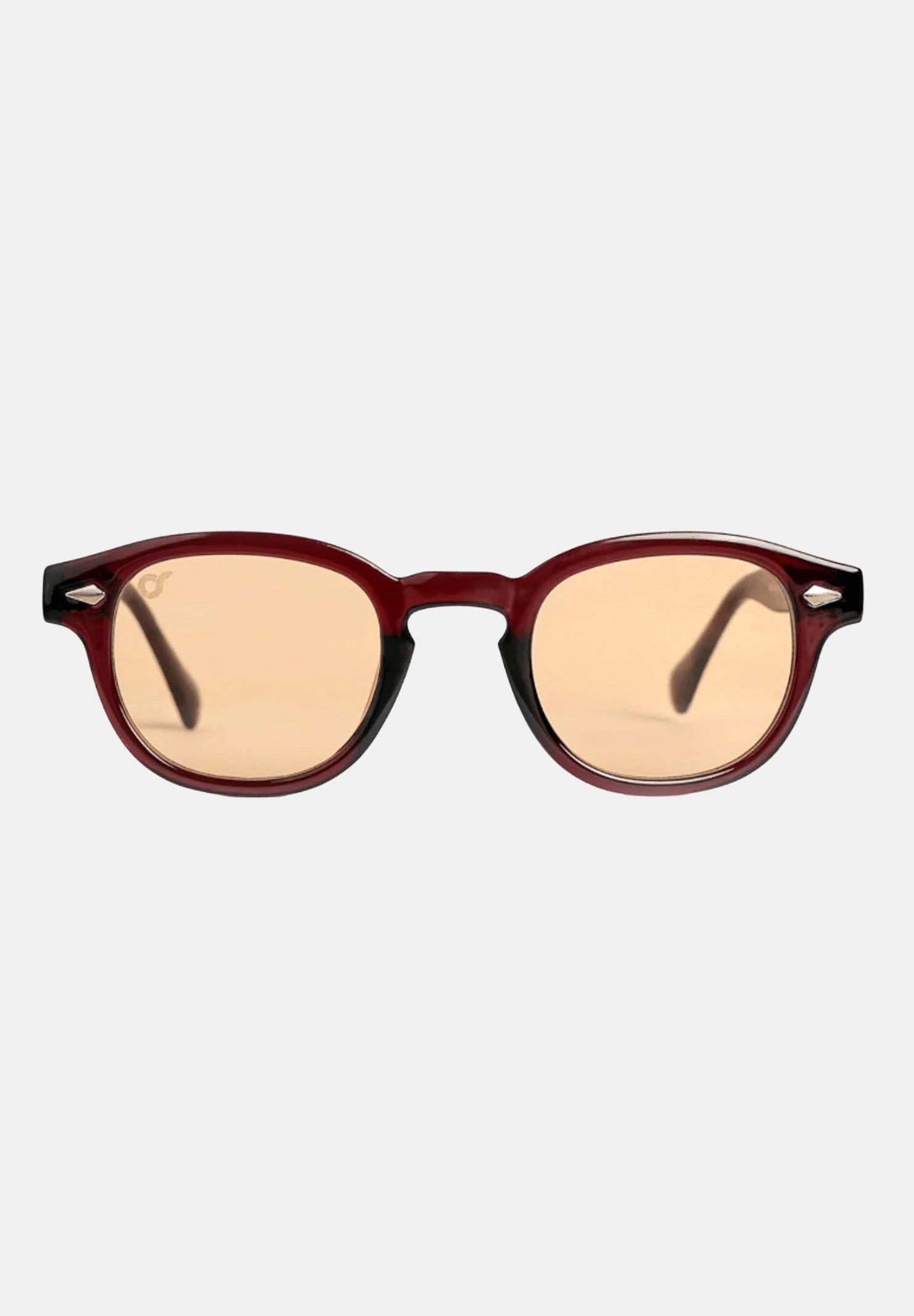 OS SUNGLASSES Occhiali da sole color vino per uomo e donna modello Berlino Premium OS2051 C05 OS SUNGLASSES