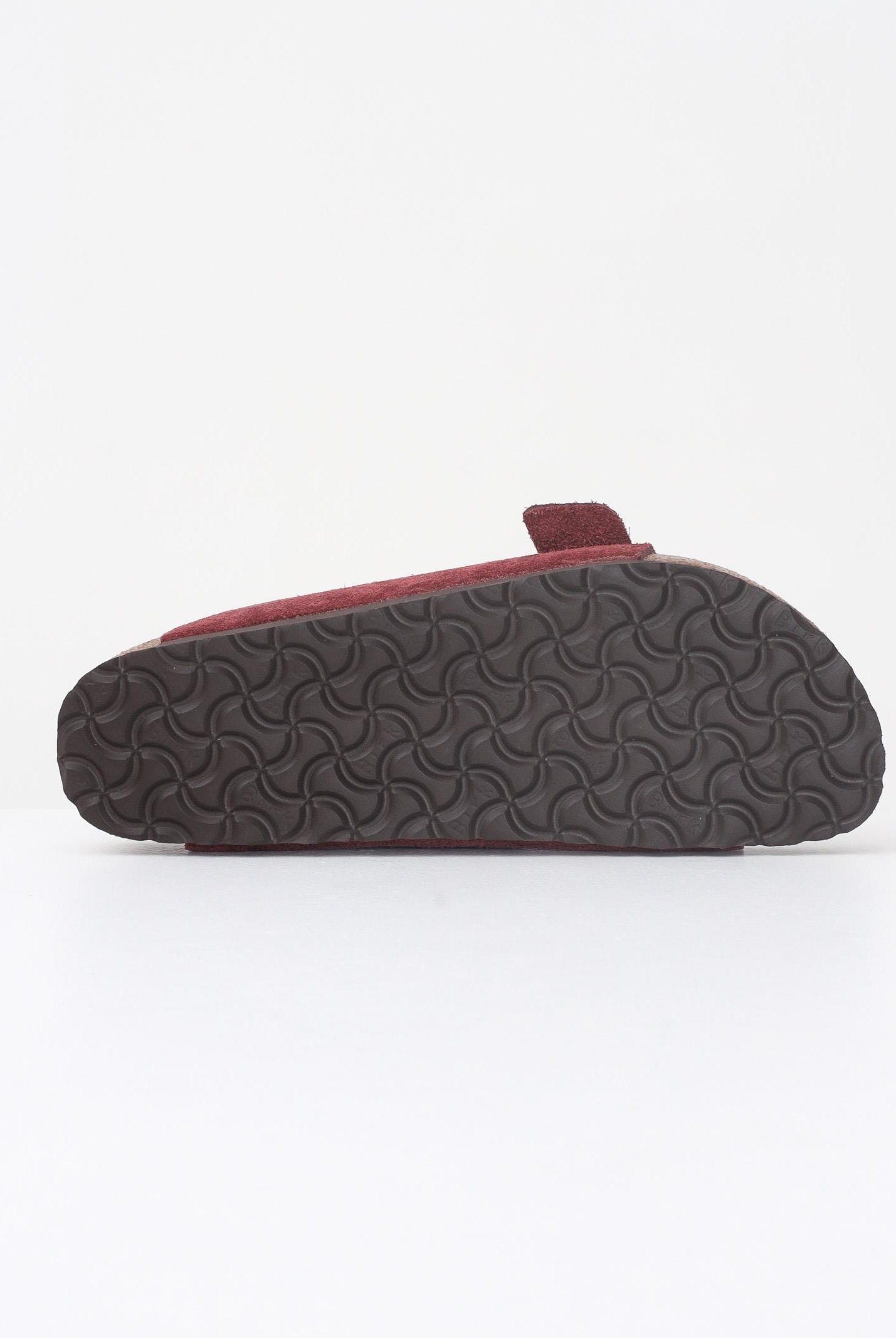 BIRKENSTOCK Ciabatte Arizona in pelle scamosciata bordeaux per uomo e donna 1028331 . BIRKENSTOCK