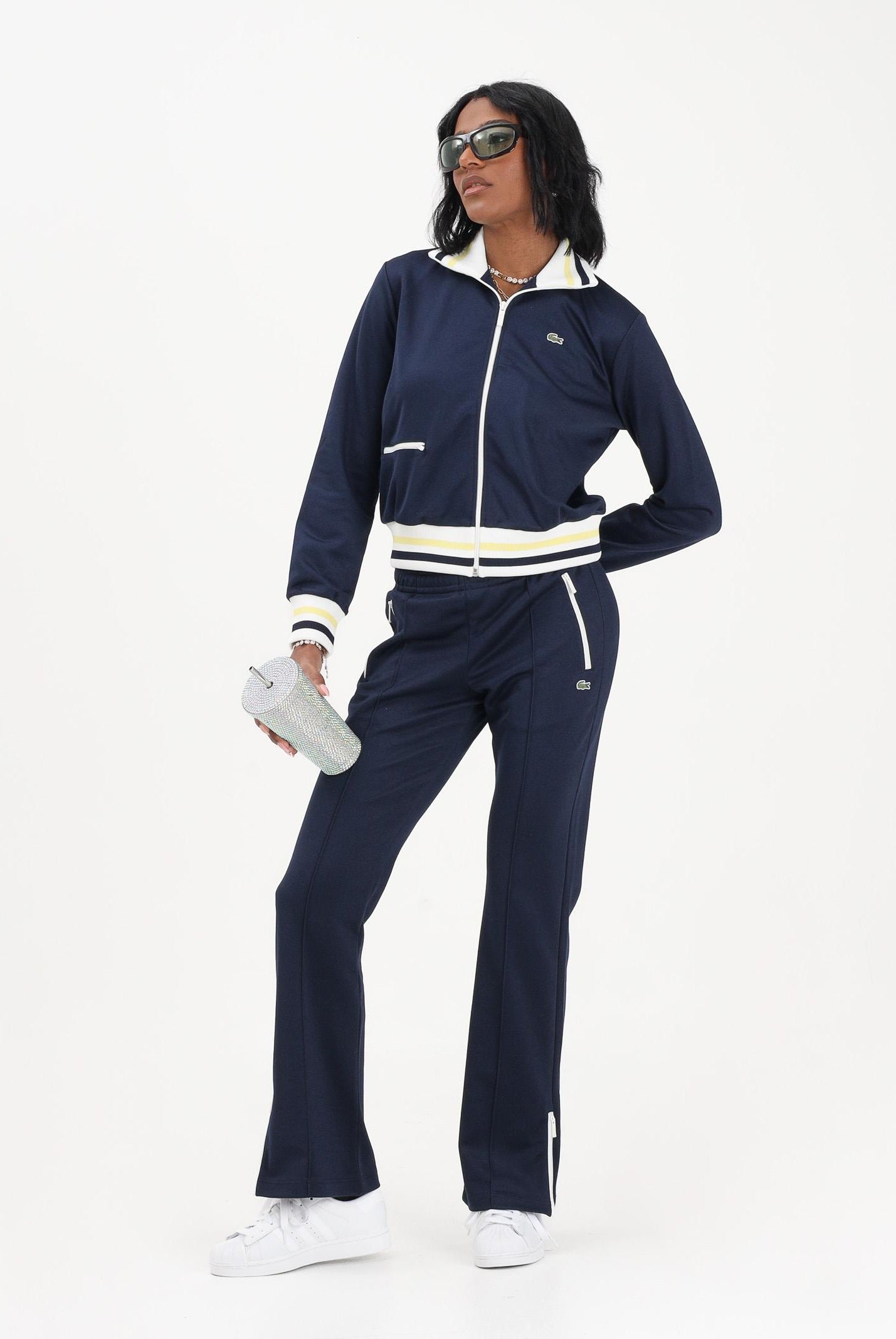 LACOSTE Pantalone sportivo blu da donna XF5253 166 LACOSTE