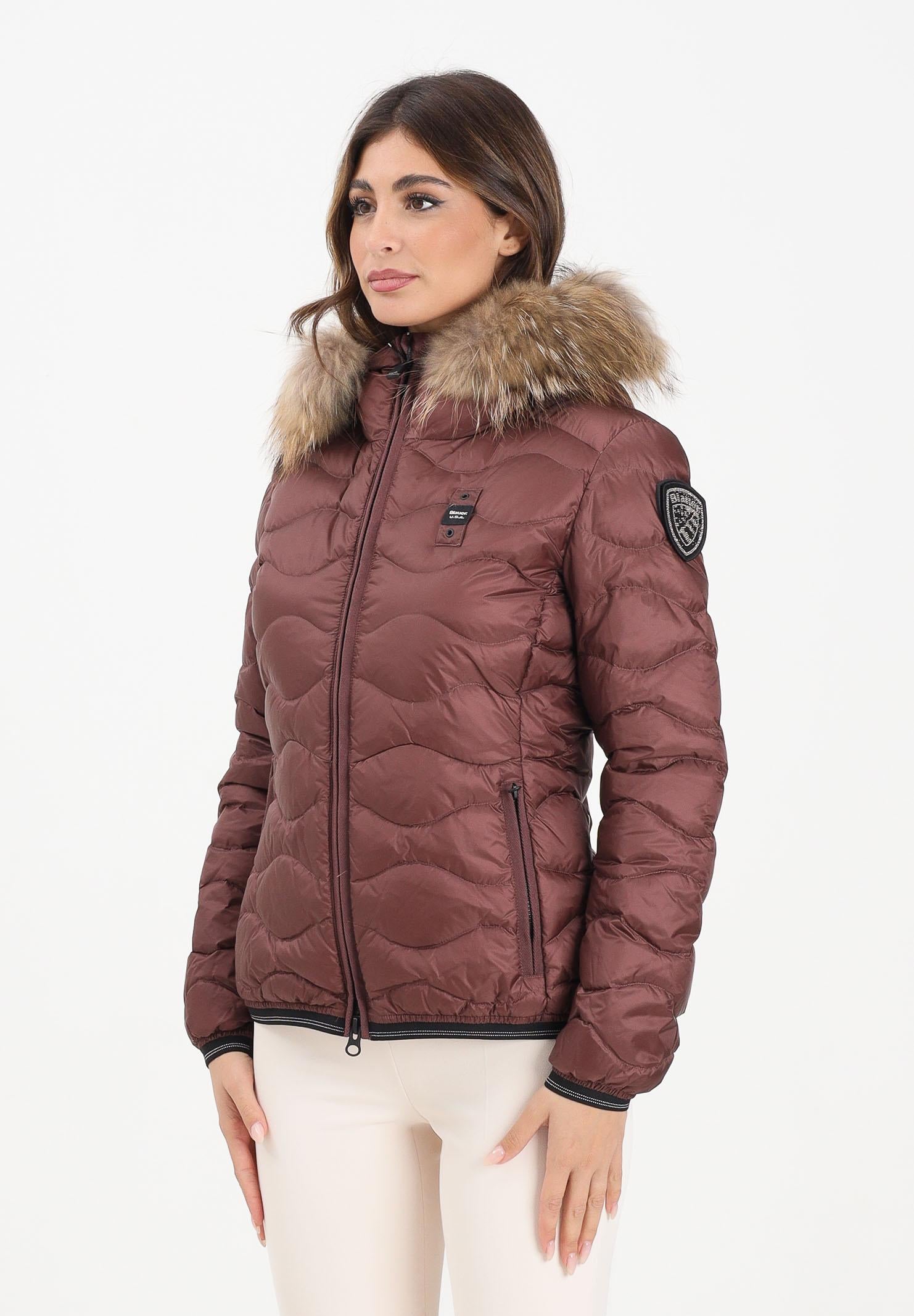 BLAUER Piumino ALDIE bordeaux da donna 25WBLDC03096-006047 50ALT BLAUER