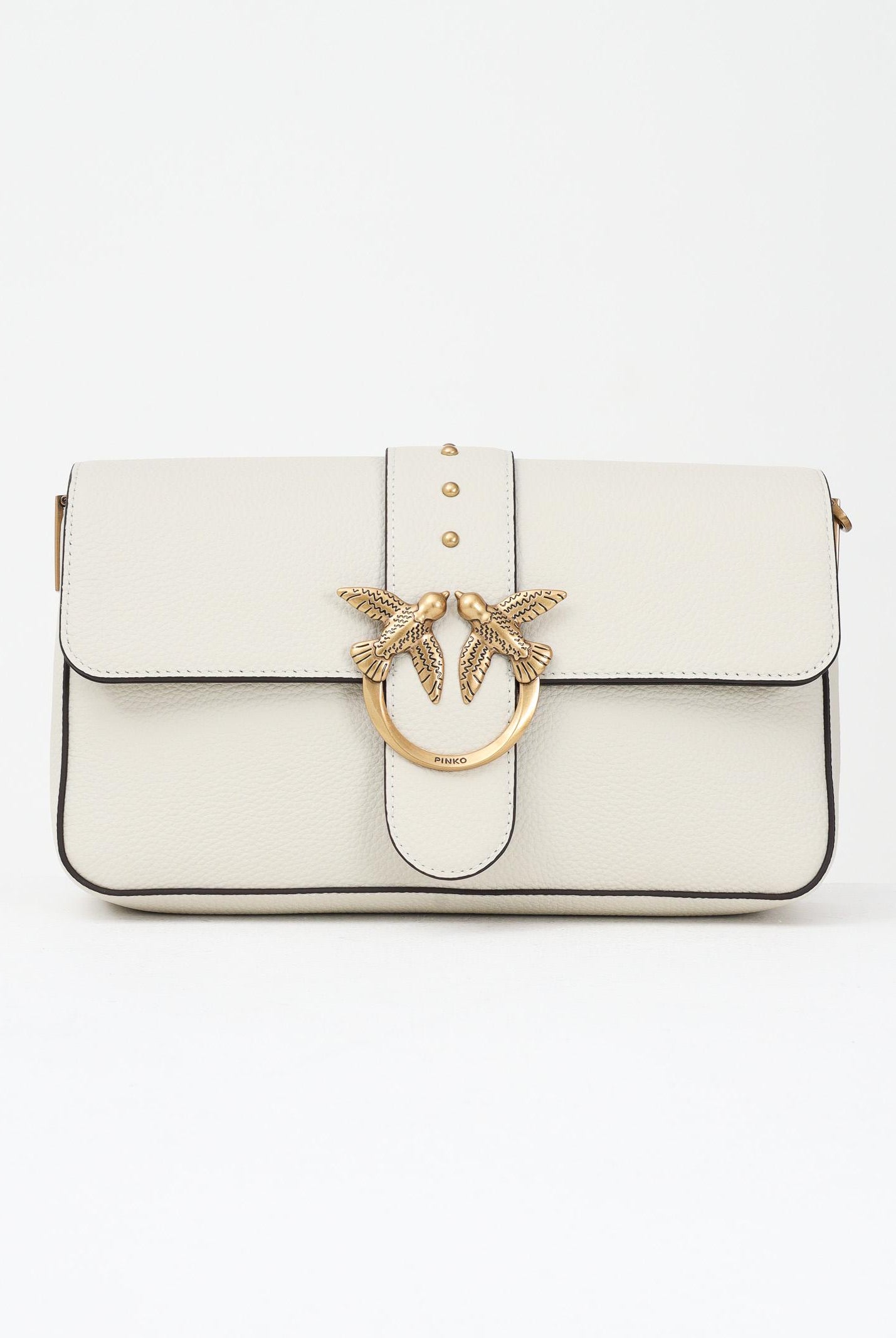 PINKO Borsa a tracolla Love Bag Slouchy panna da donna 104524A2OX Z14Q PINKO