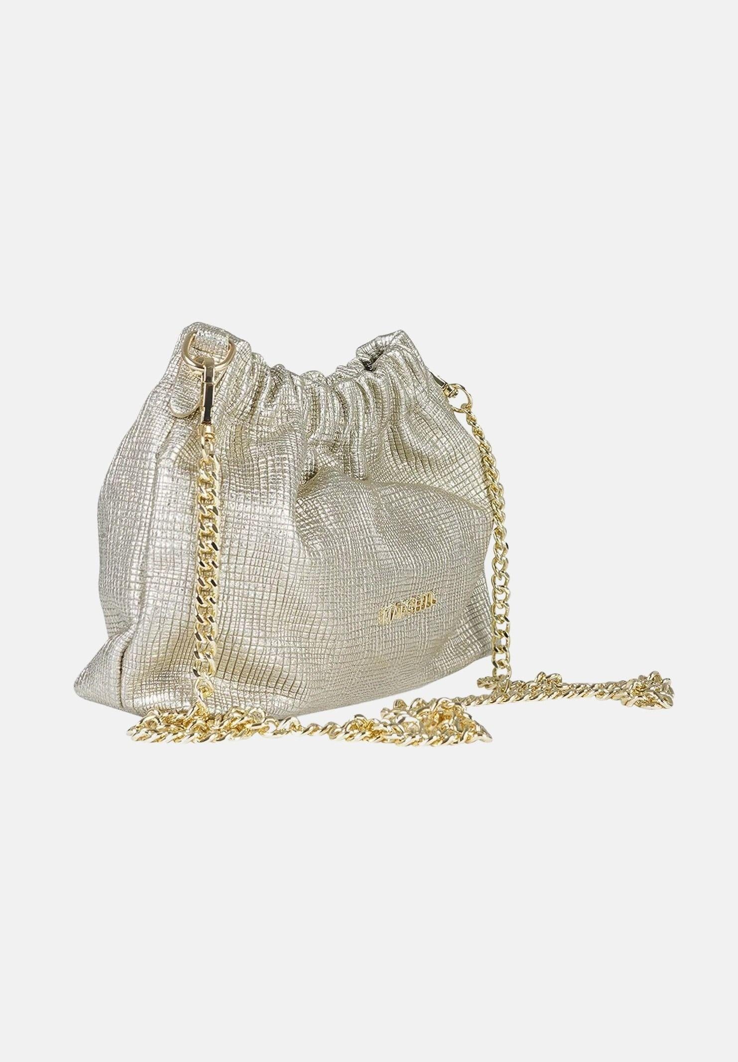 MARC ELLIS Borsa a tracolla Helena Suede oro da donna HELENA-SUEDE-RF GO MARC ELLIS