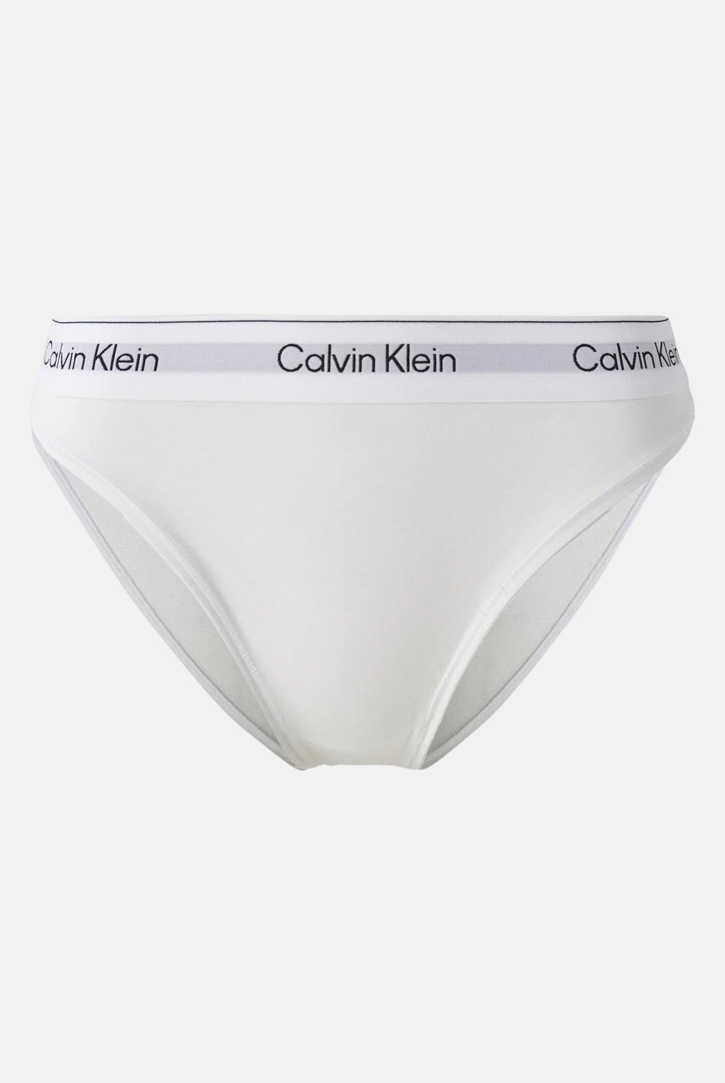 CALVIN KLEIN Slip bianco da donna con elastico logato LV00QF8524 100 CALVIN KLEIN