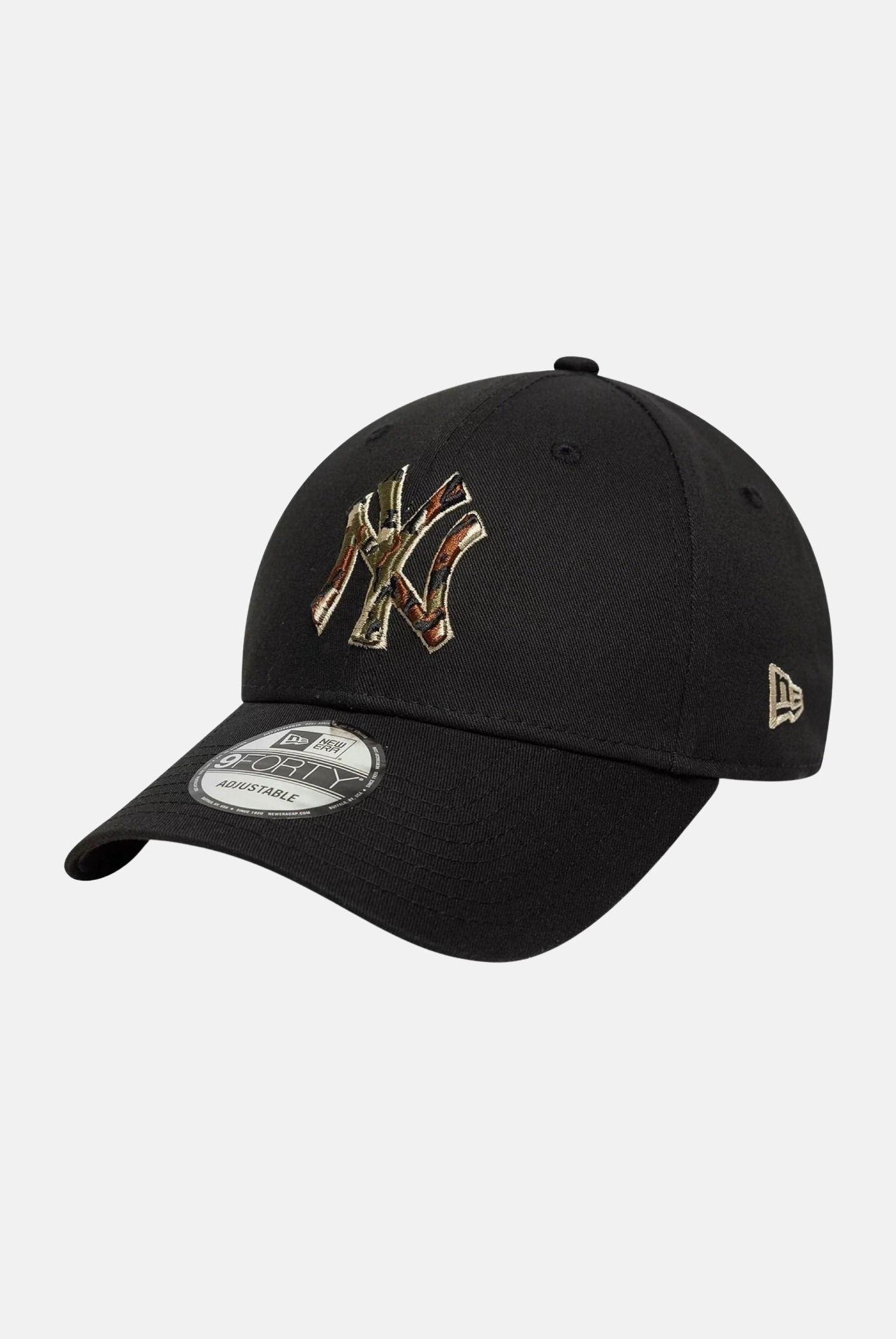 NEW ERA Cappello con visiera 9FORTY New York Yankees MLB Outline Camo nero da donna 60771853 . NEW ERA