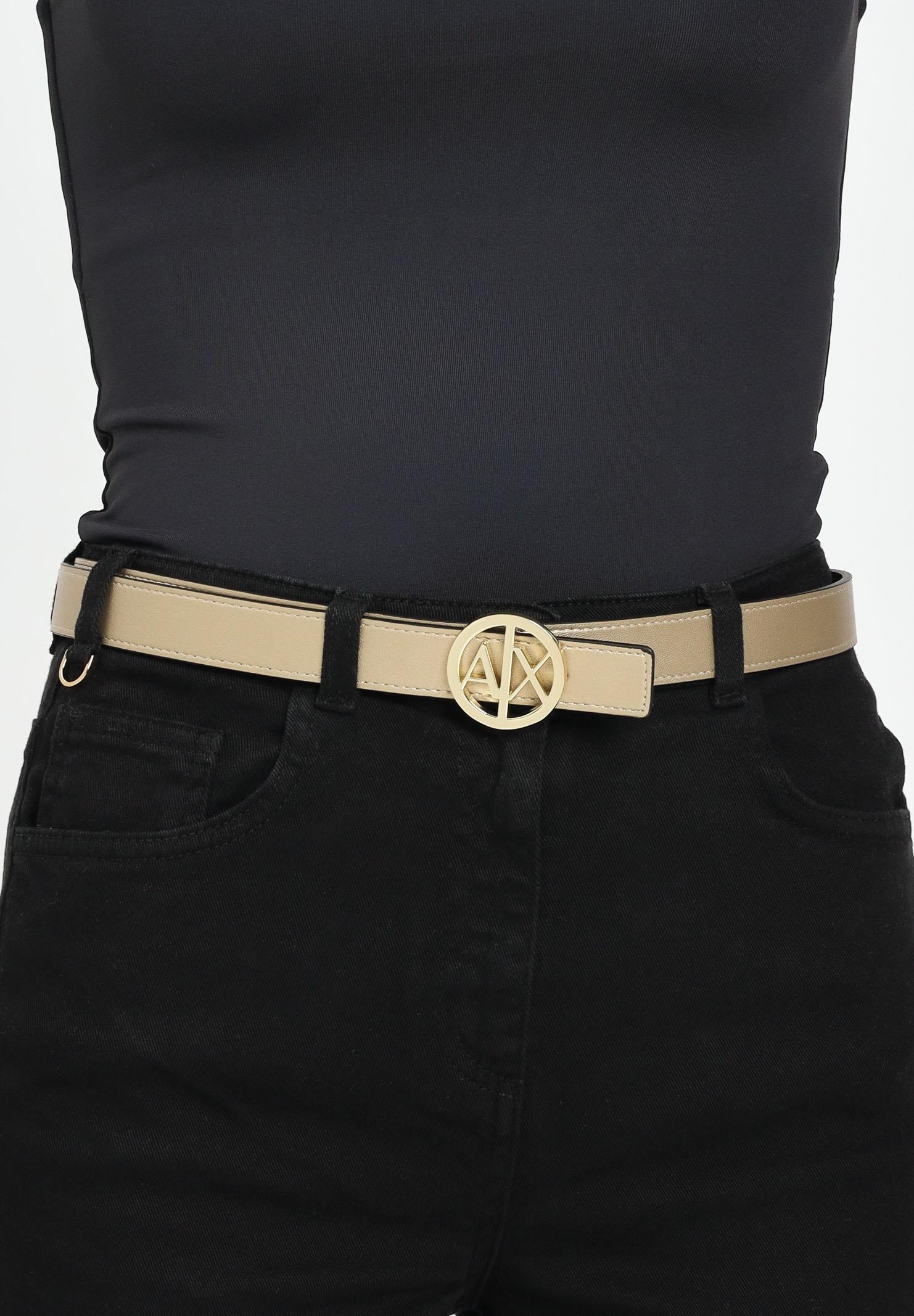 ARMANI EXCHANGE Cintura bicolore da donna 9411180A877 77520 ARMANI EXCHANGE
